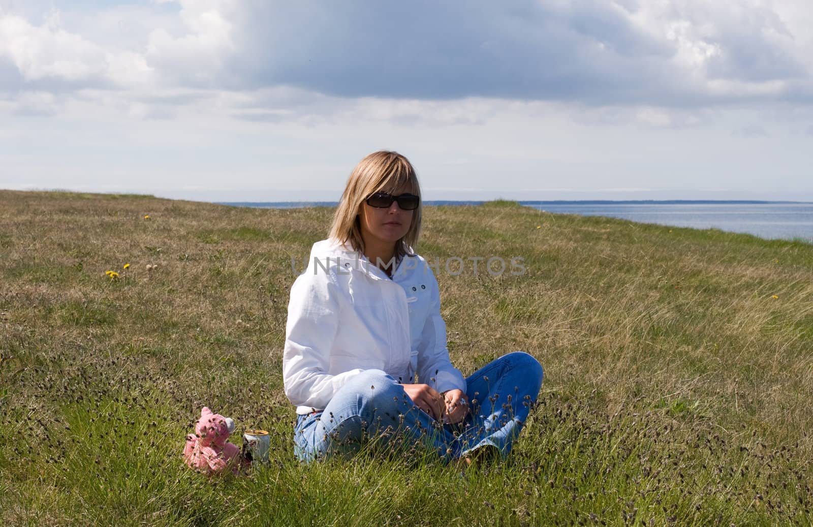 Girl and Sea