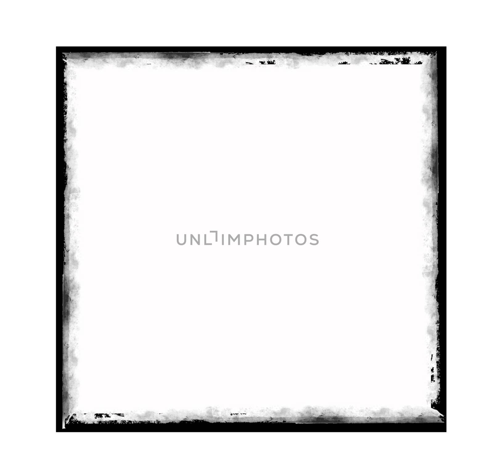 Illustration of the frame in grunge style