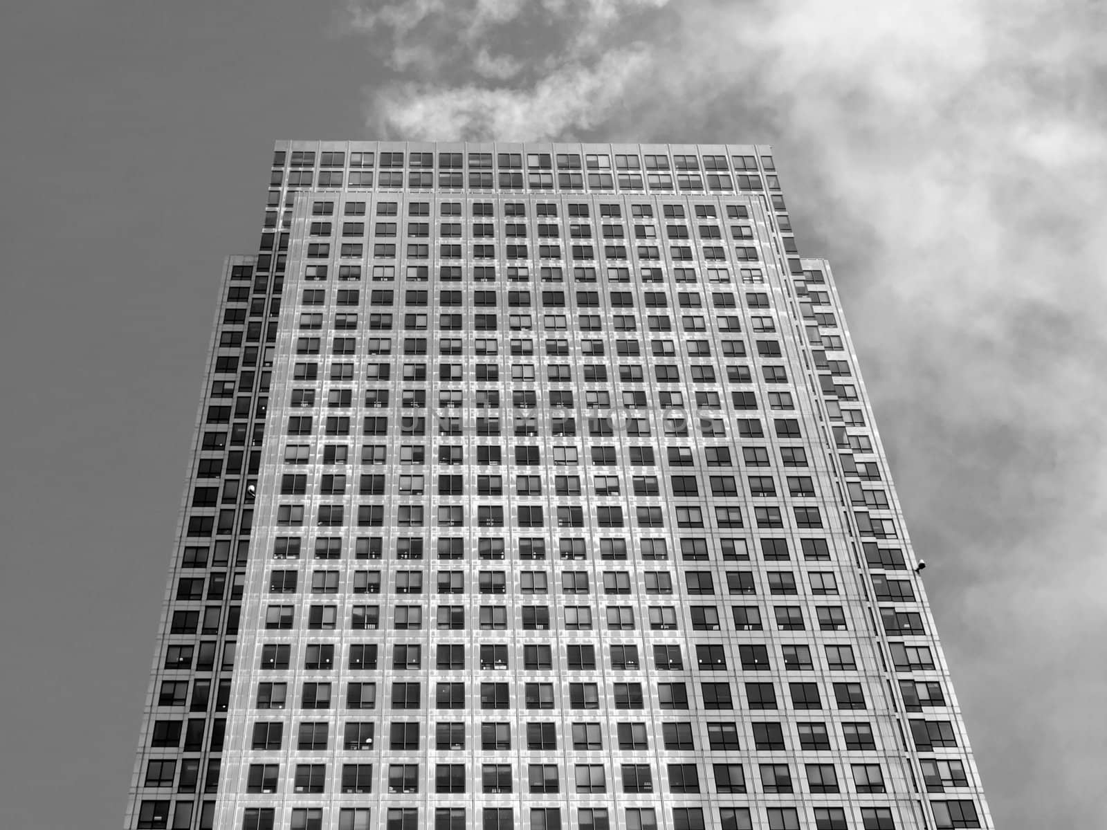 Modern highrise skyscraper steel and glass architecture