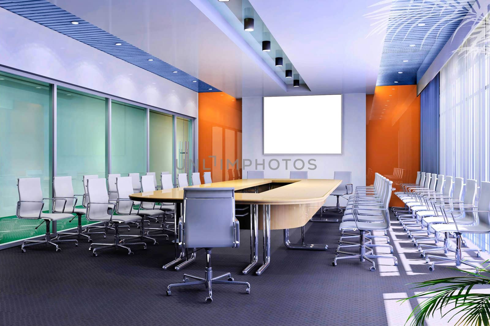 Conference Room D renderings