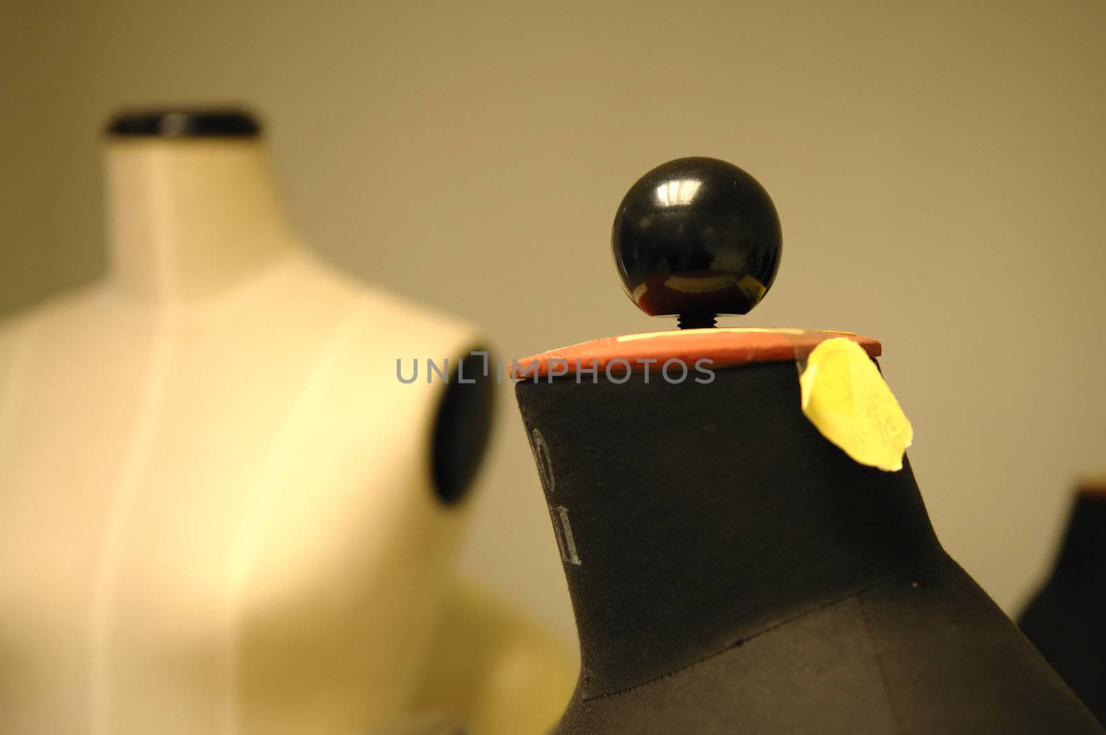 The detail of tailor or dressmaker dummy