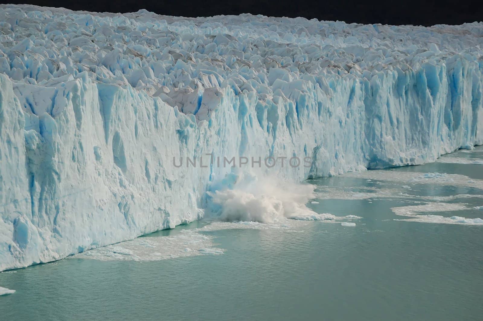 Perito Moreno huge glacier in Calafate southern Patagonia