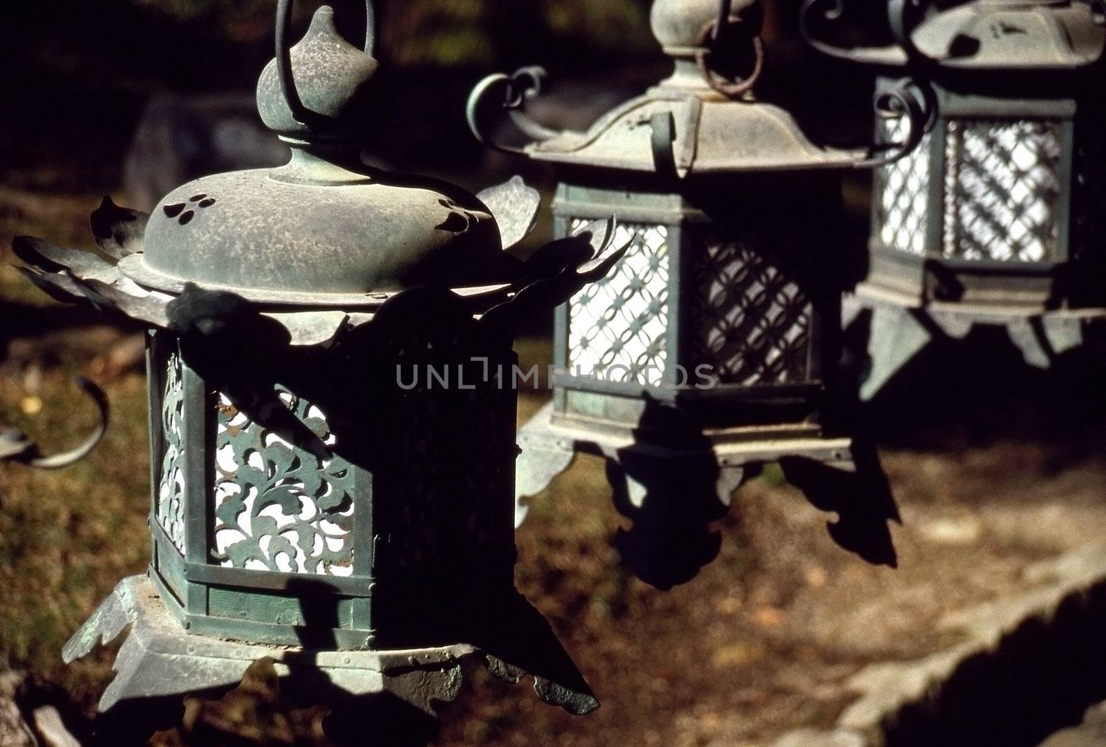 Antique Cast Iron Lanterns by yaywreyn