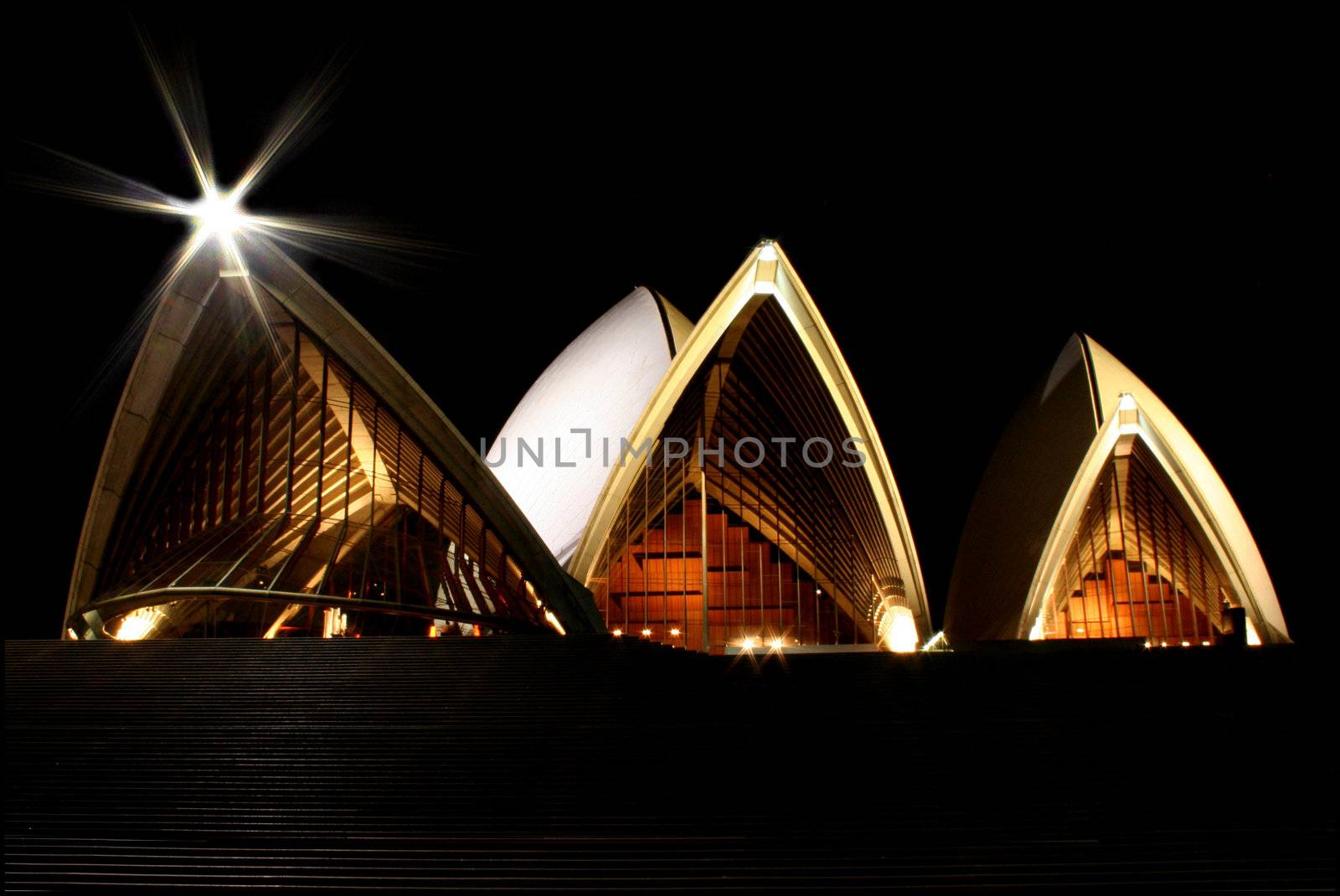 Sydney Opera House at Night by chrisdorney