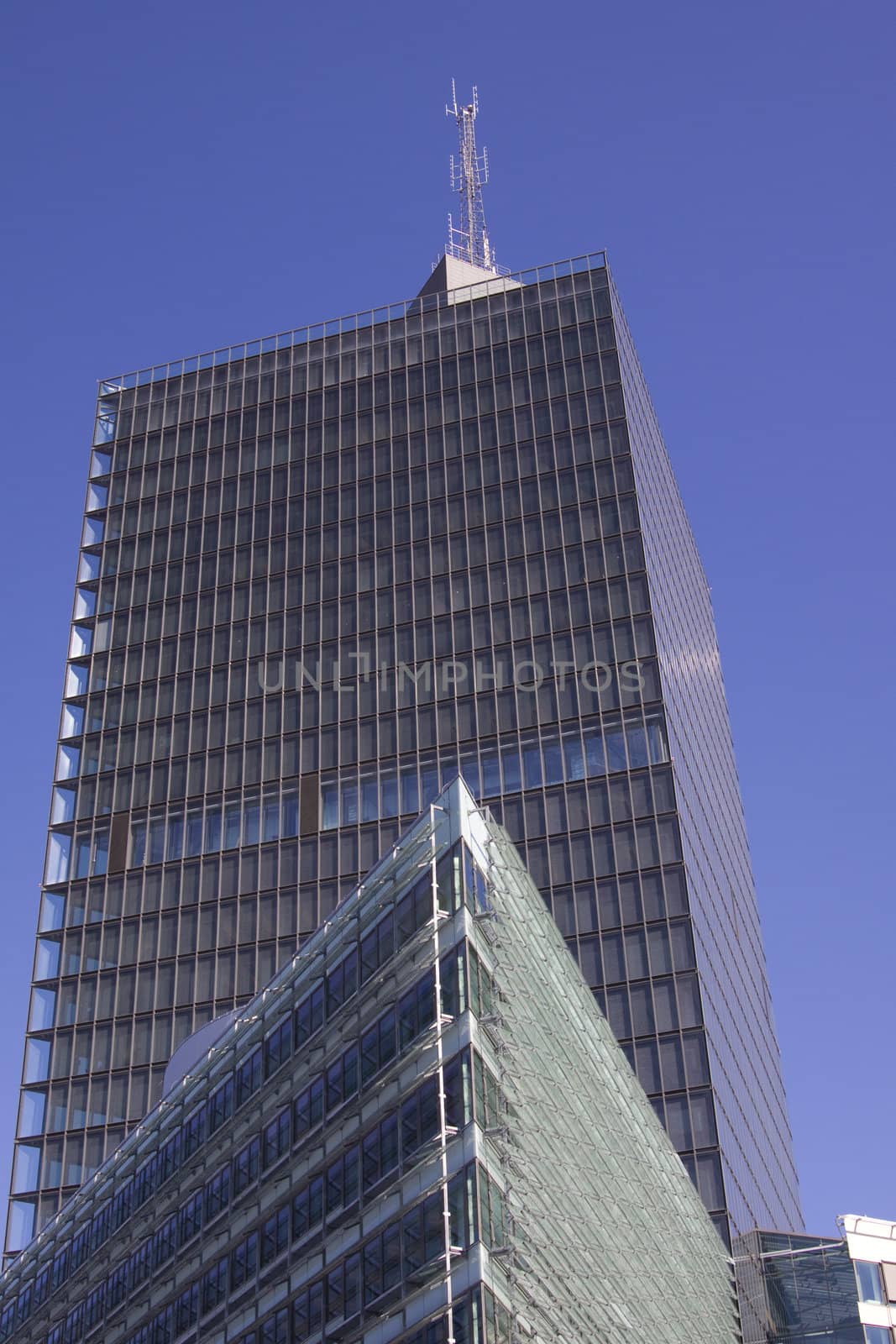 Modern office building (Kista science tower)