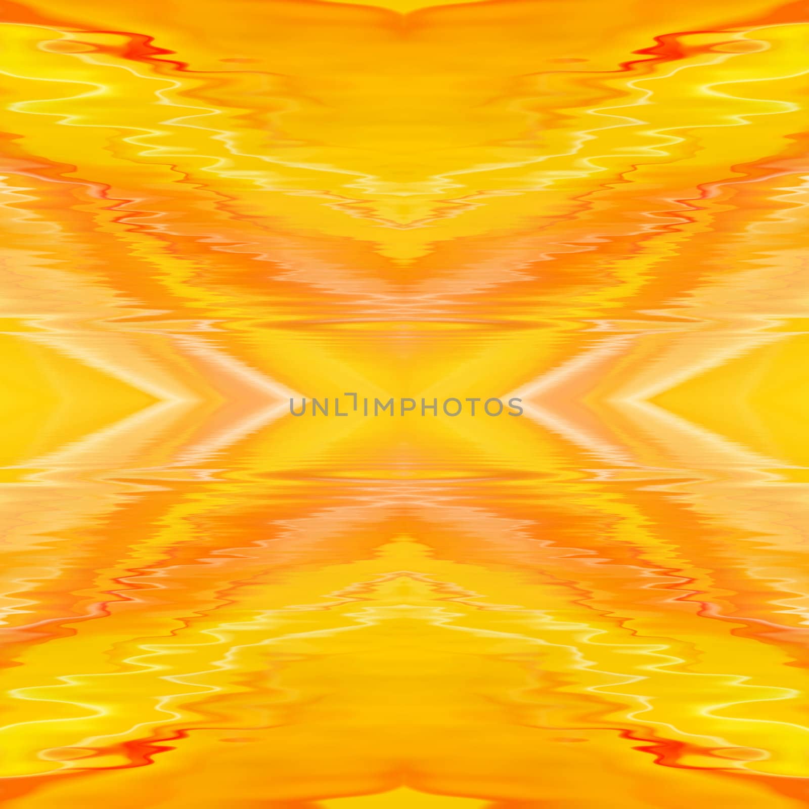 Graphic representation of abstraction of orange colour