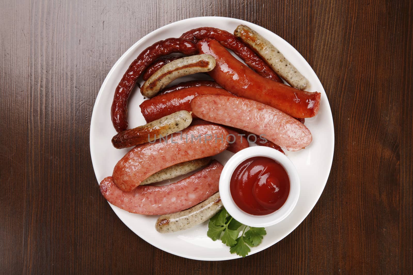set of sausages  by lipik