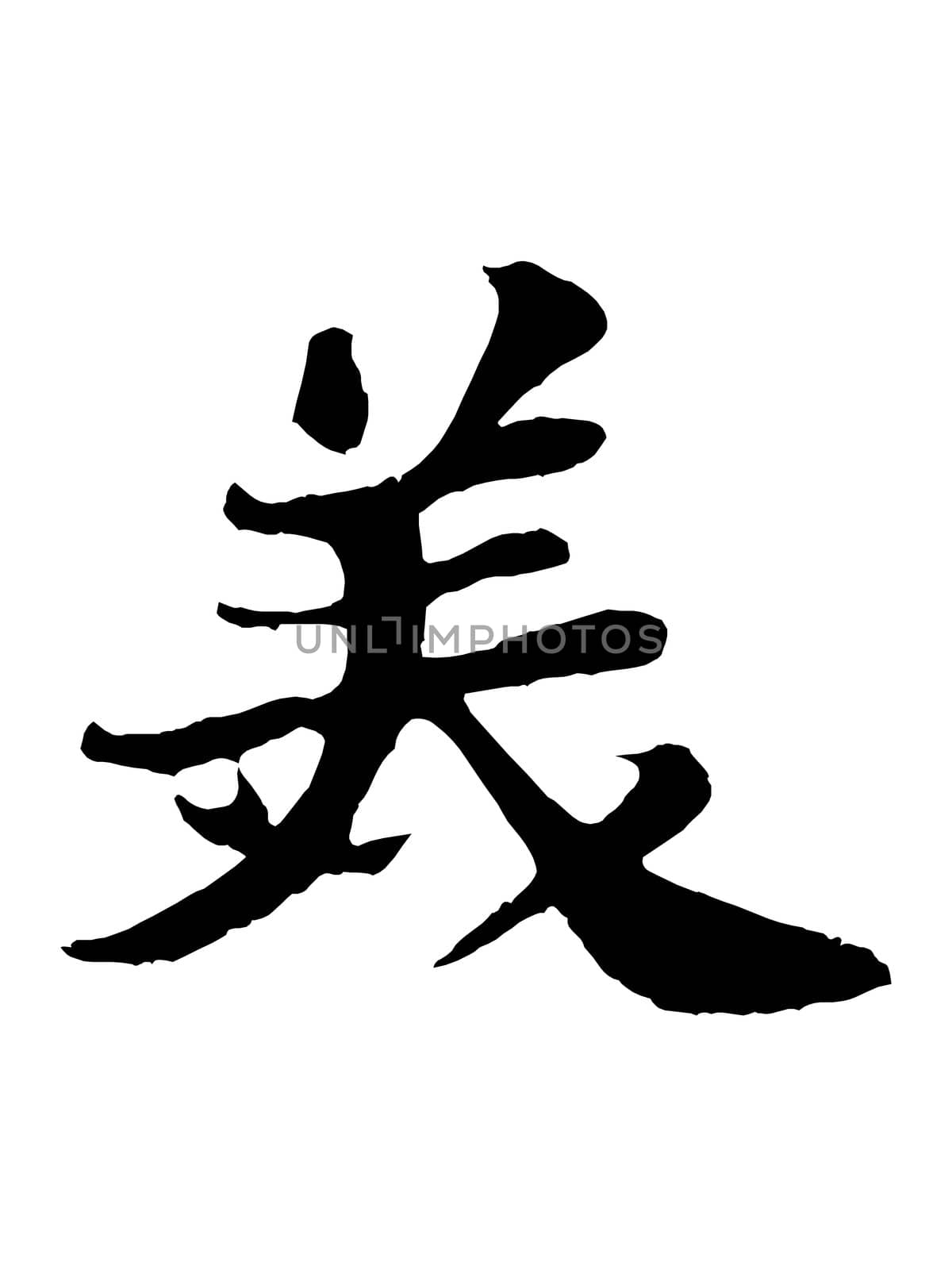 Chinese characters, Beautiful