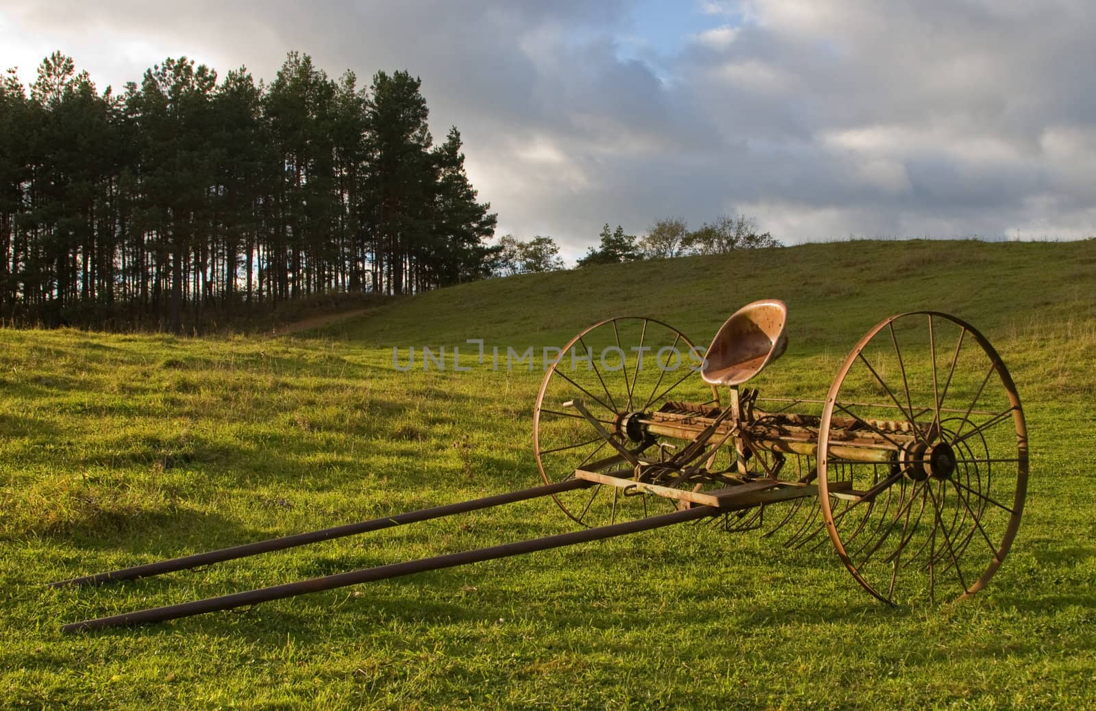 cart on the hill by desant7474