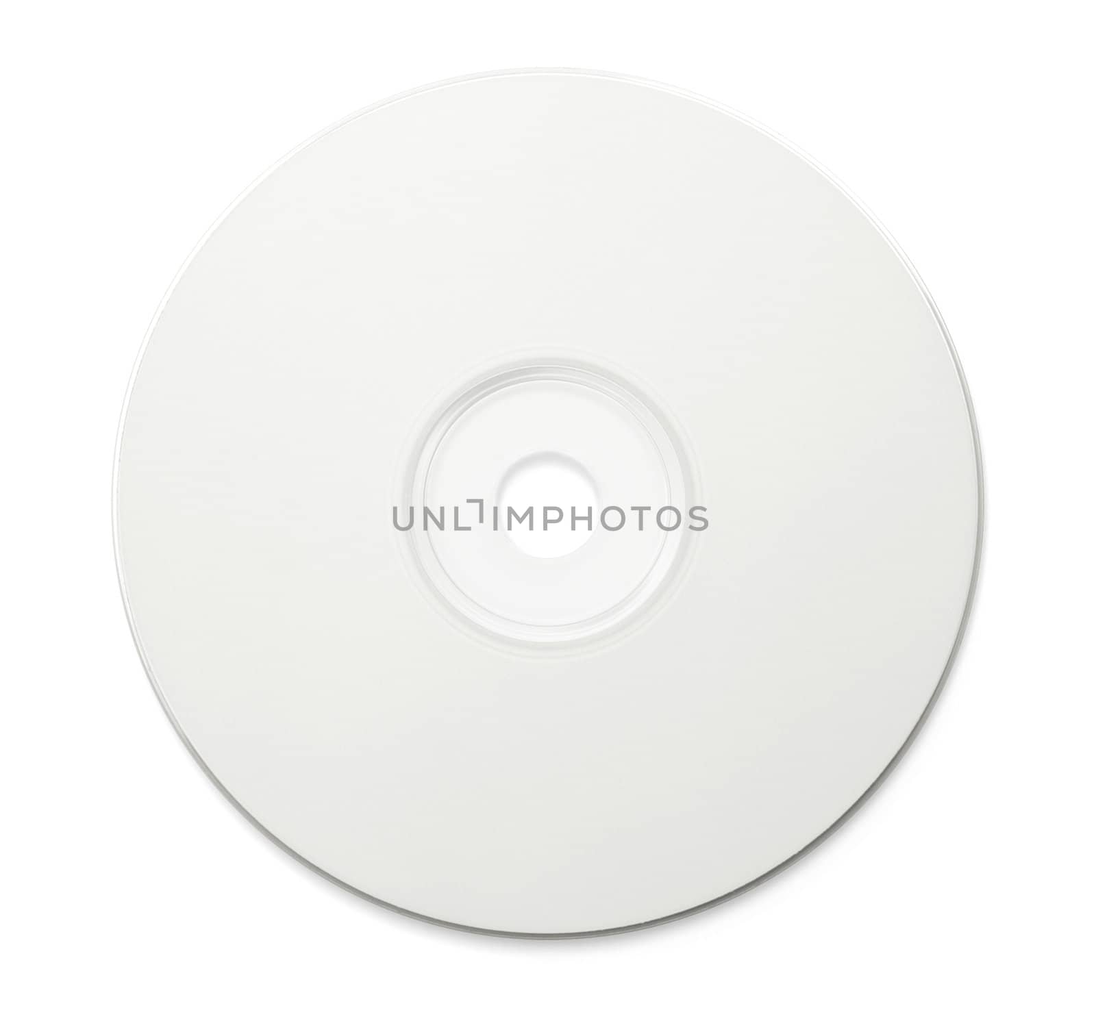 White blank disc