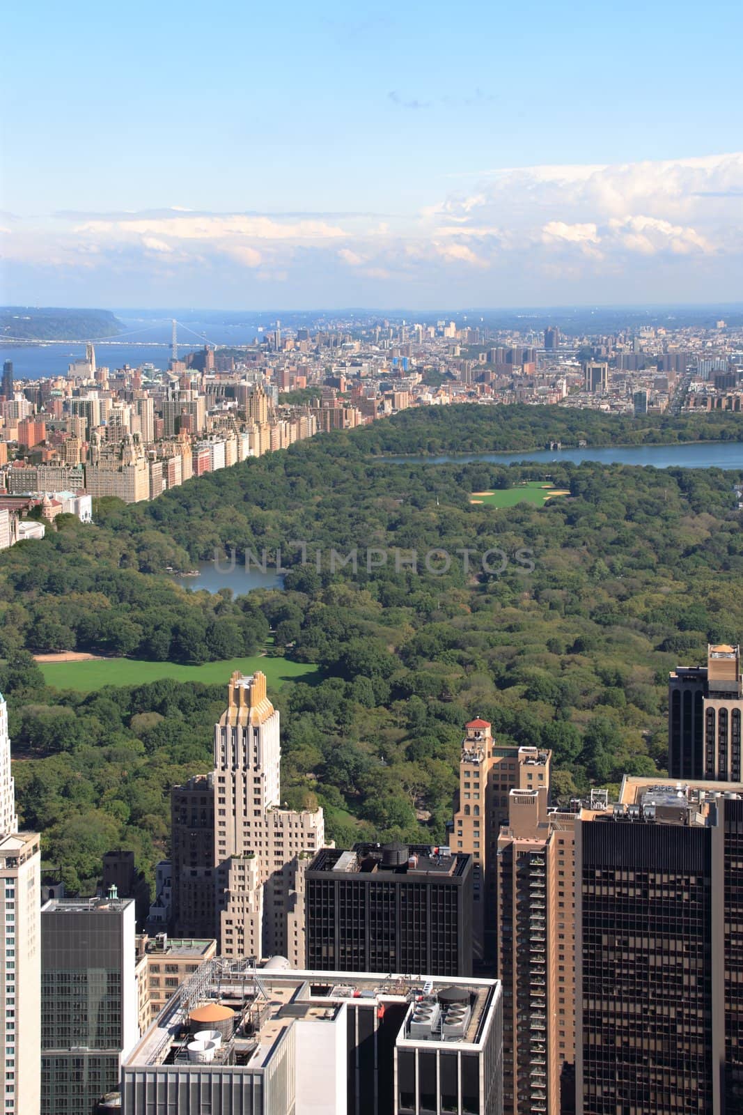 Photo of Central Park in New York city.