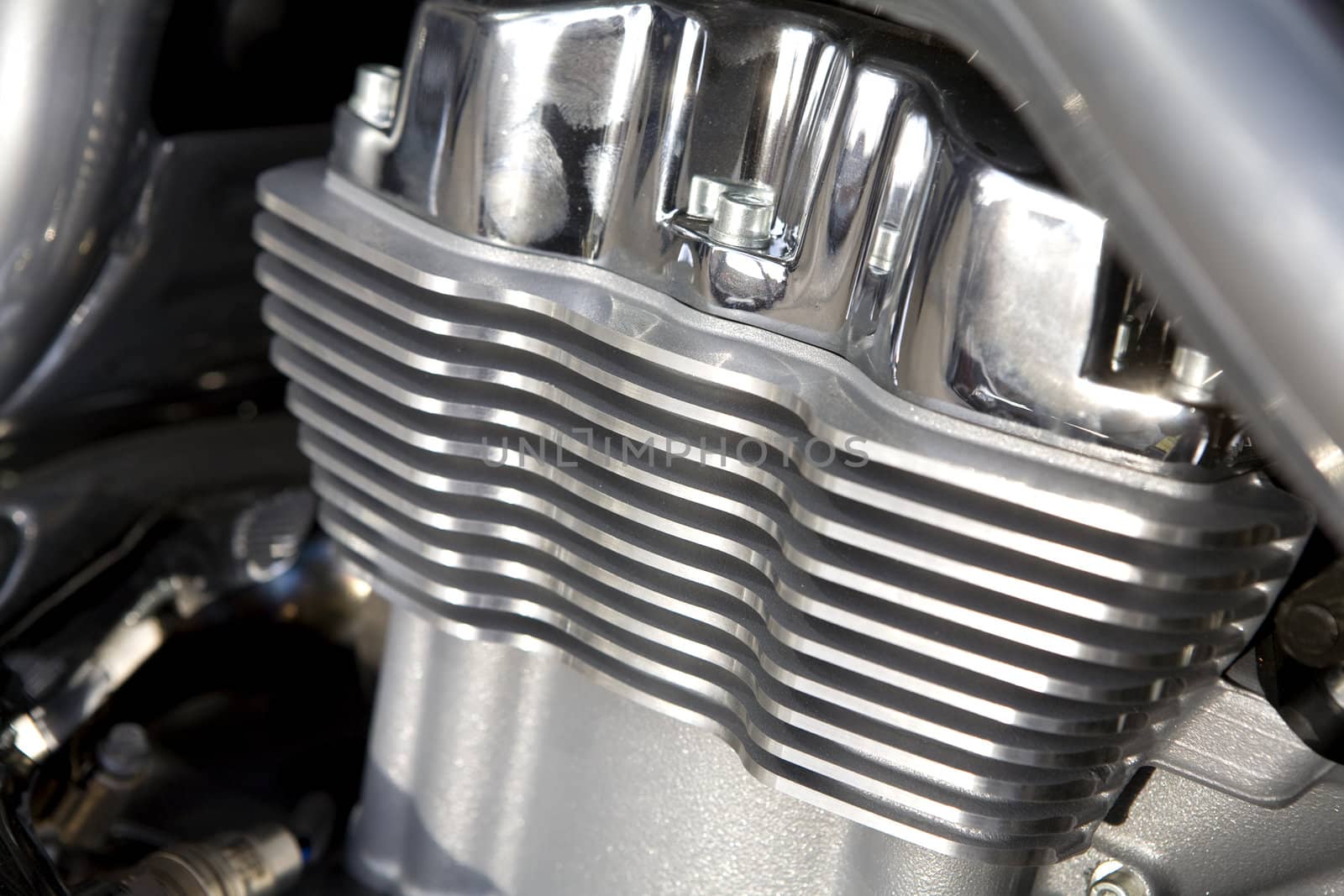 motorcycle`s radiator 