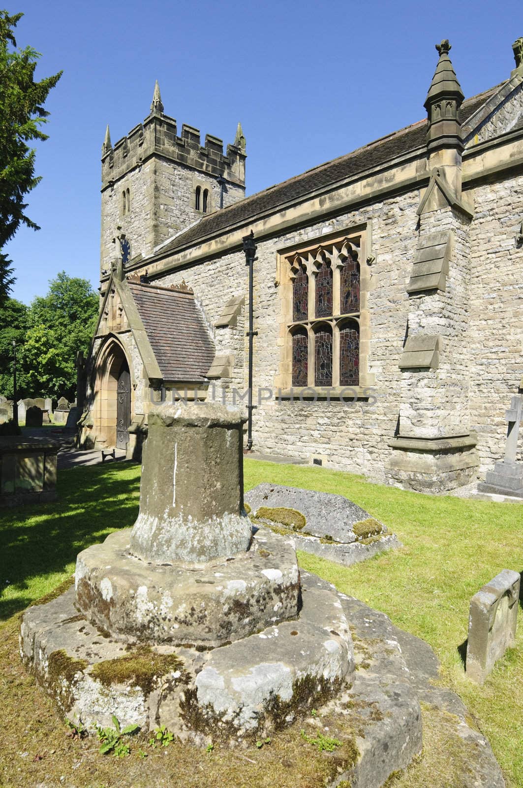 Holy Trinity Church Ashford-in-the-Water Derbyshire England