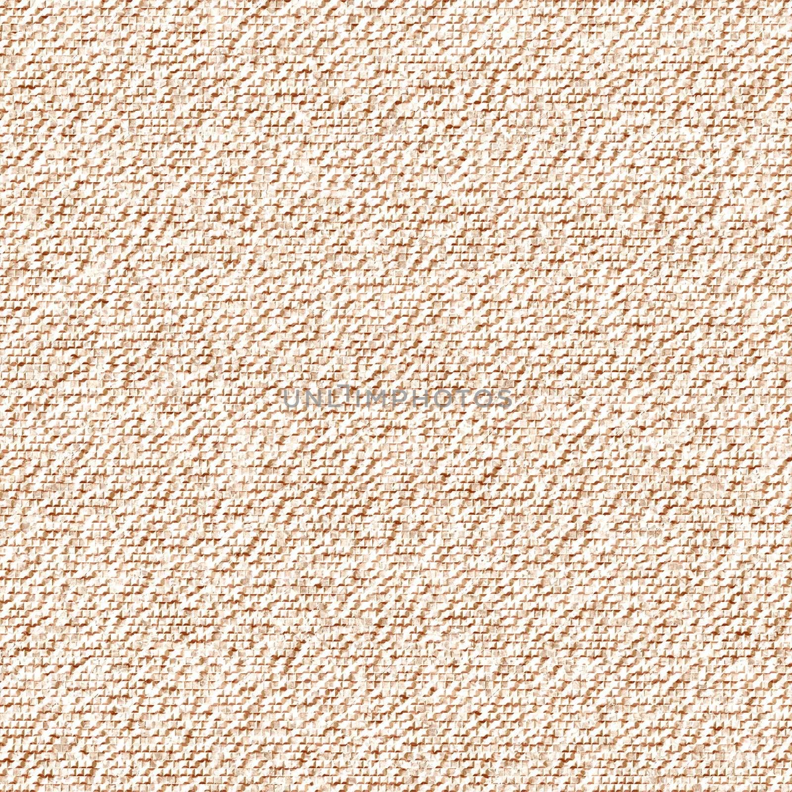 seamless 3d texture of white and tan little cubes