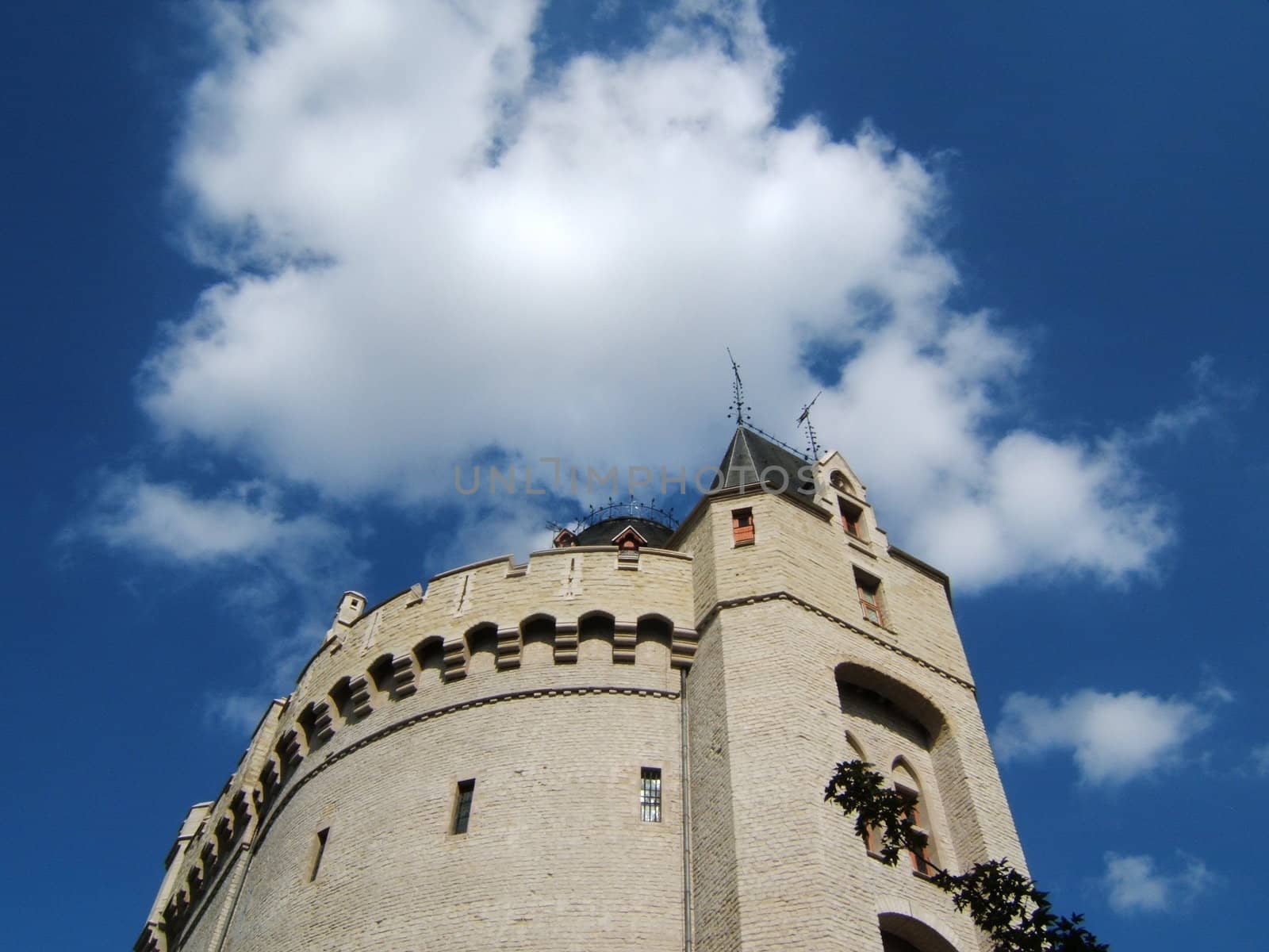 tower in bruxelles belgium