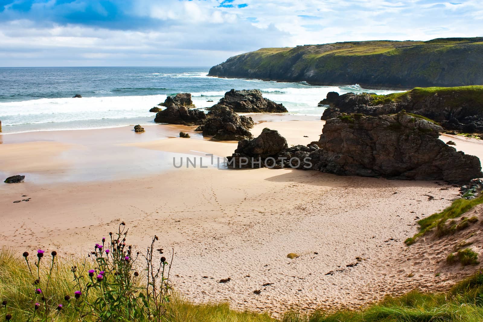 Award winning Durness spectacular beach, Sutherland, Scotland