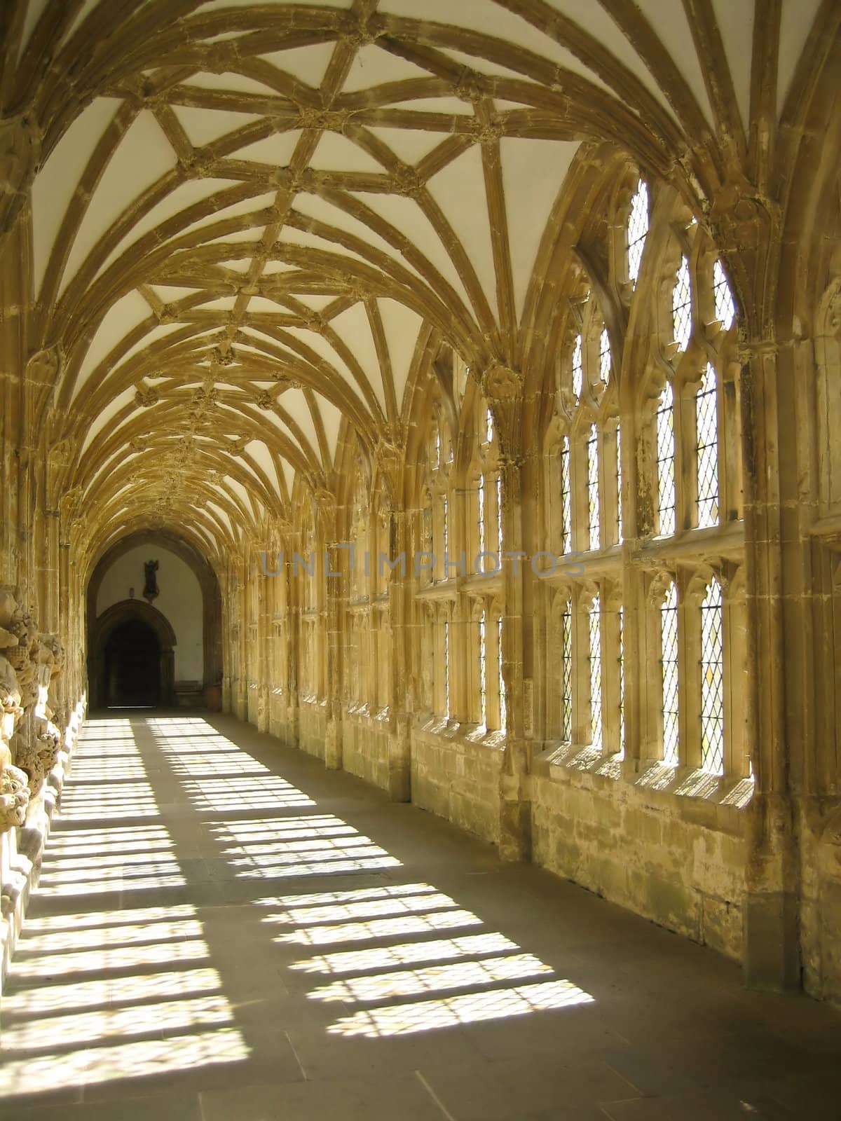 Building interior - detail of a 400 years old English castle - Cornwall reagion