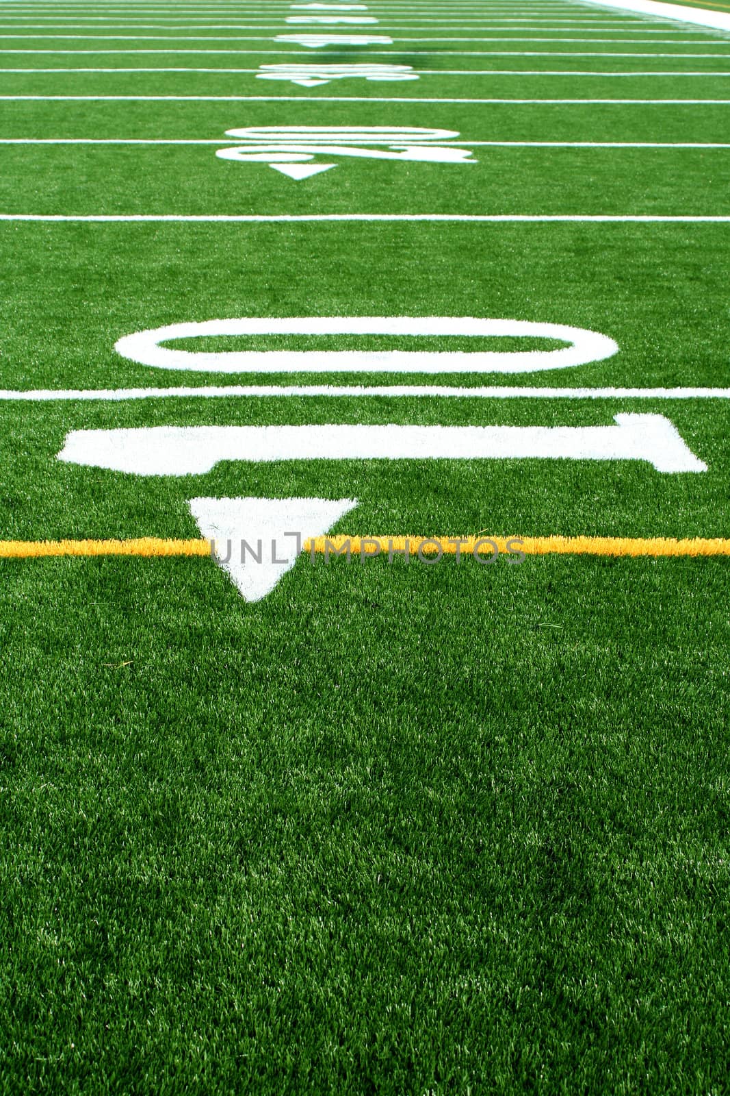 A Astro turf football field