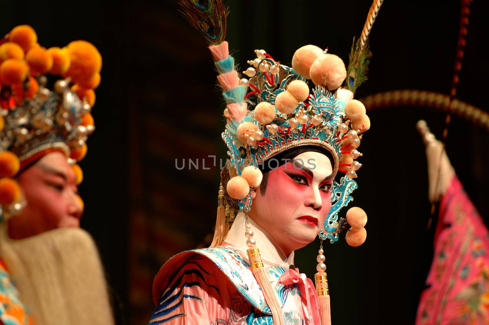 The performance of Guang Dong (Chinese) opera
