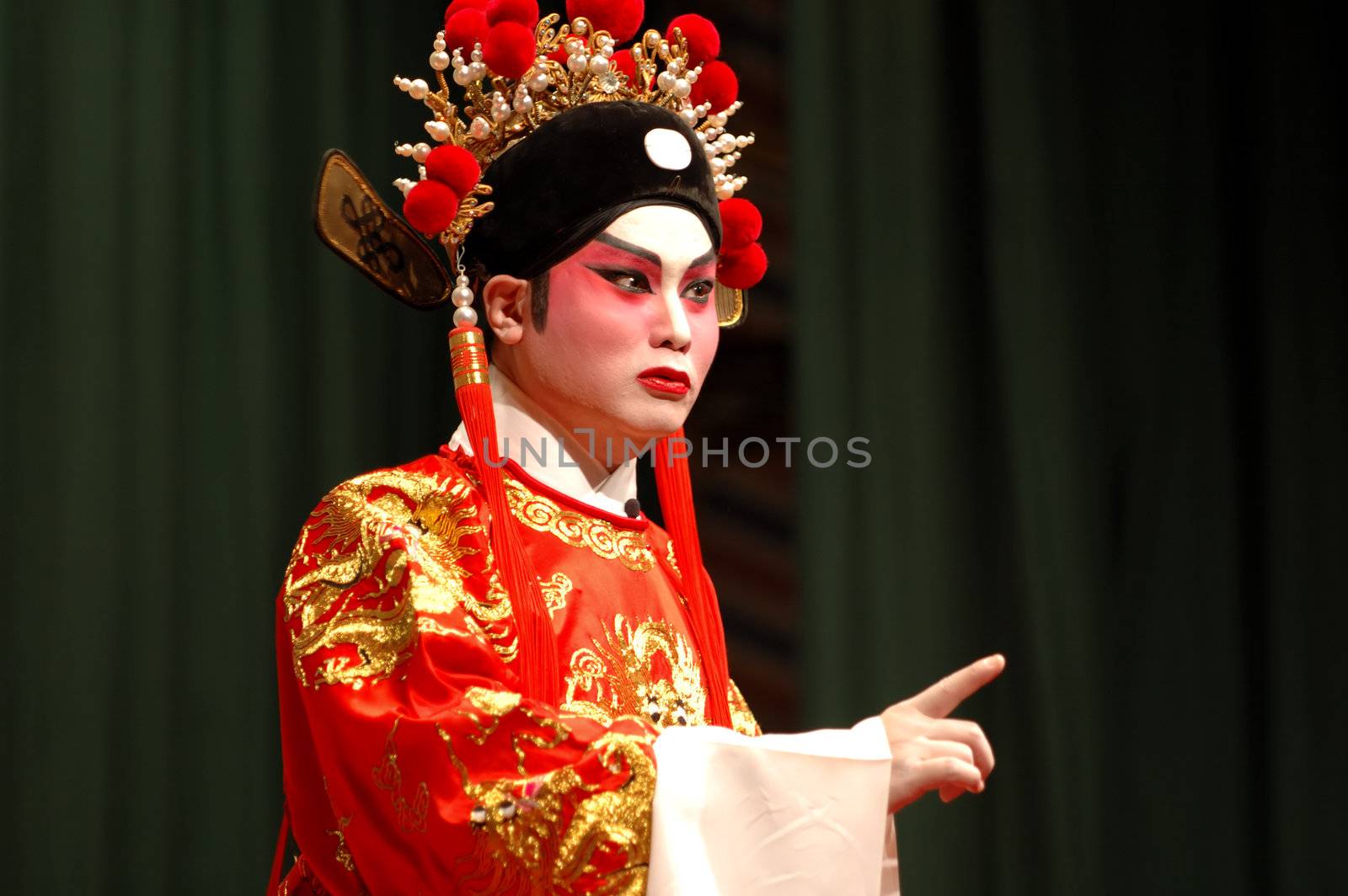 The performance of Guang Dong (Chinese) opera