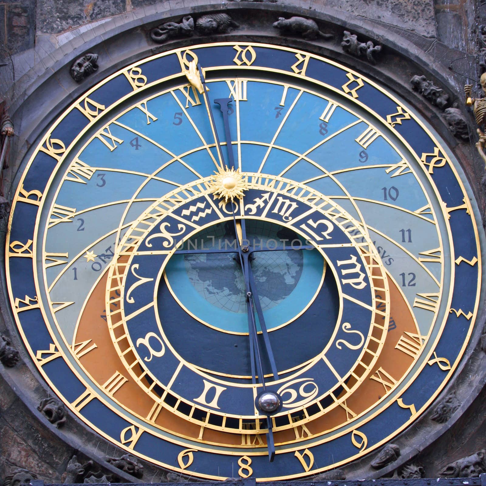 The Prague Astronomical Clock  is a medieval astronomical clock located in Prague, Chzech Republic