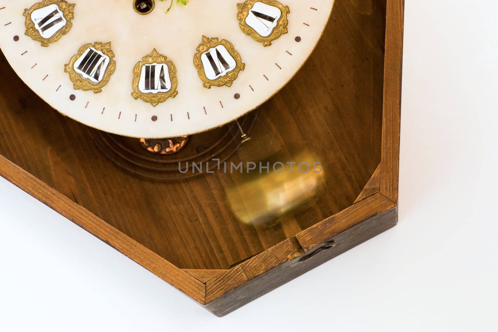 An antique pendulum, 1850, made in France