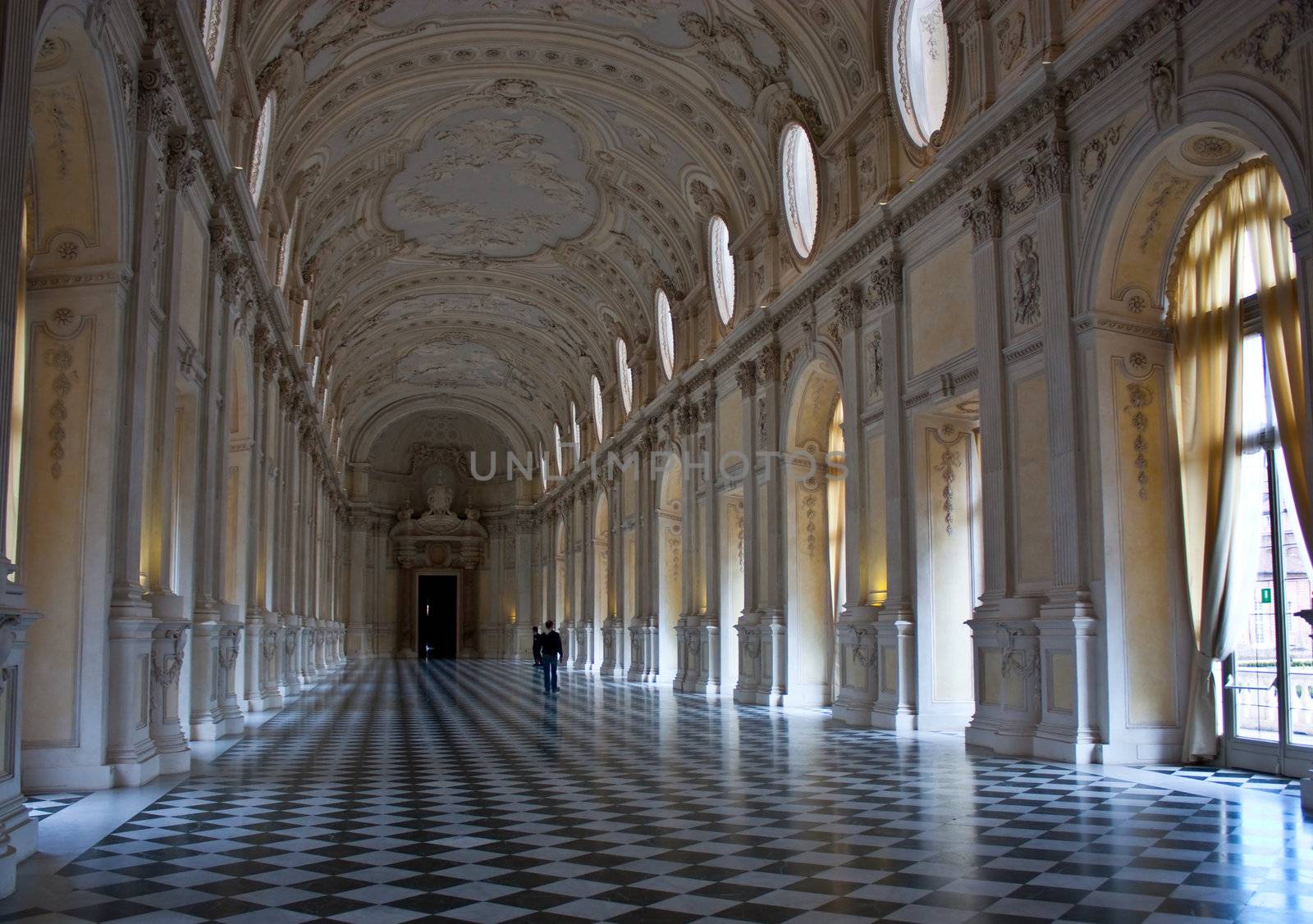 Diana's Gallery in Venaria Reale (Italy) royal palace