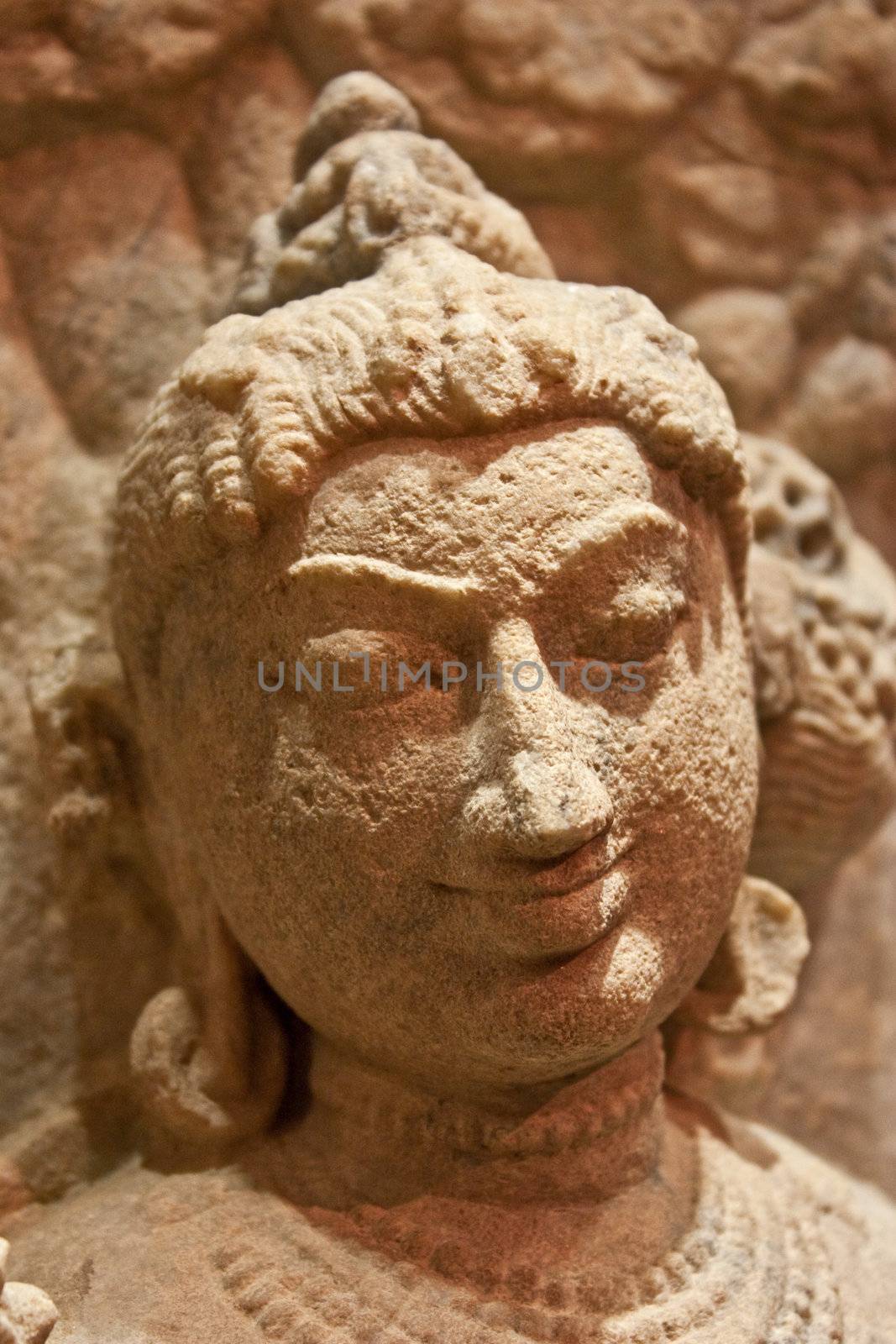 Indian dancer statue, made of sandstone, X century A.D.