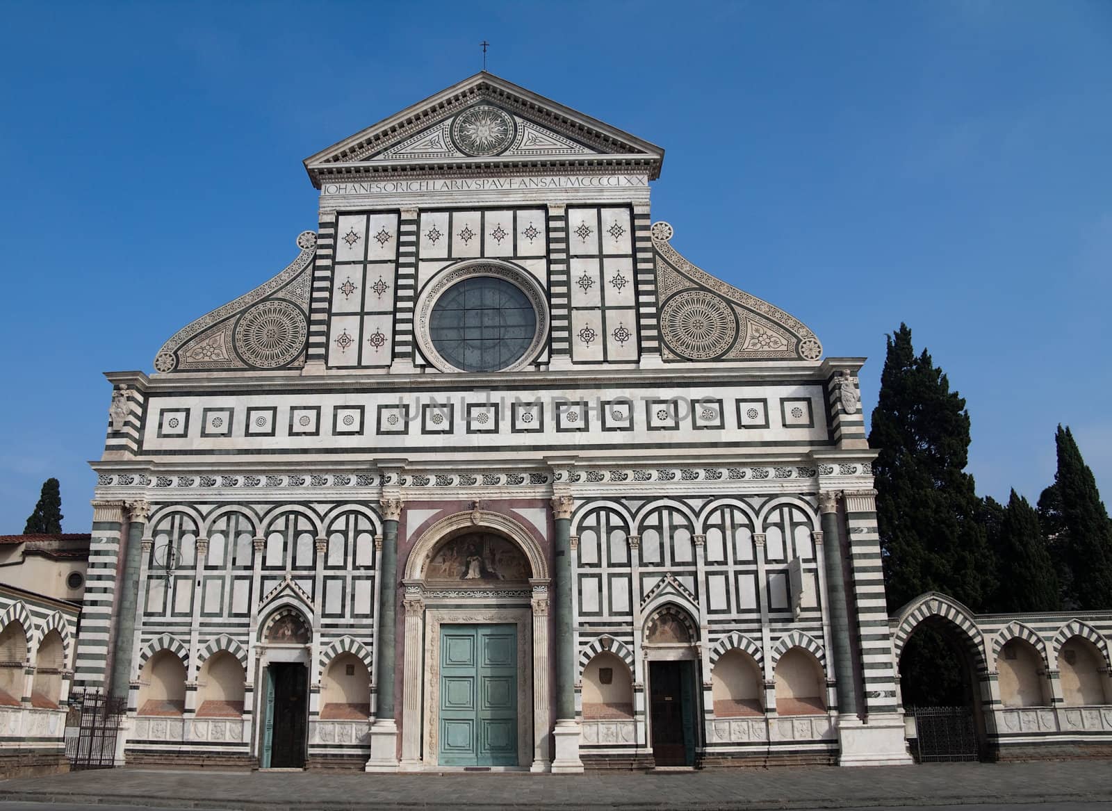 The church of Santa Maria Novella in Florence, Italy