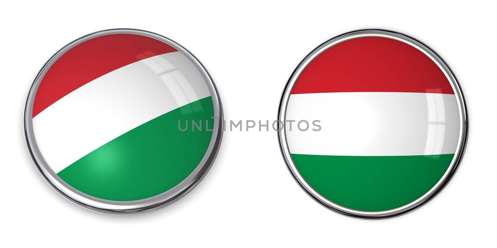 Banner Button Hungary by PixBox