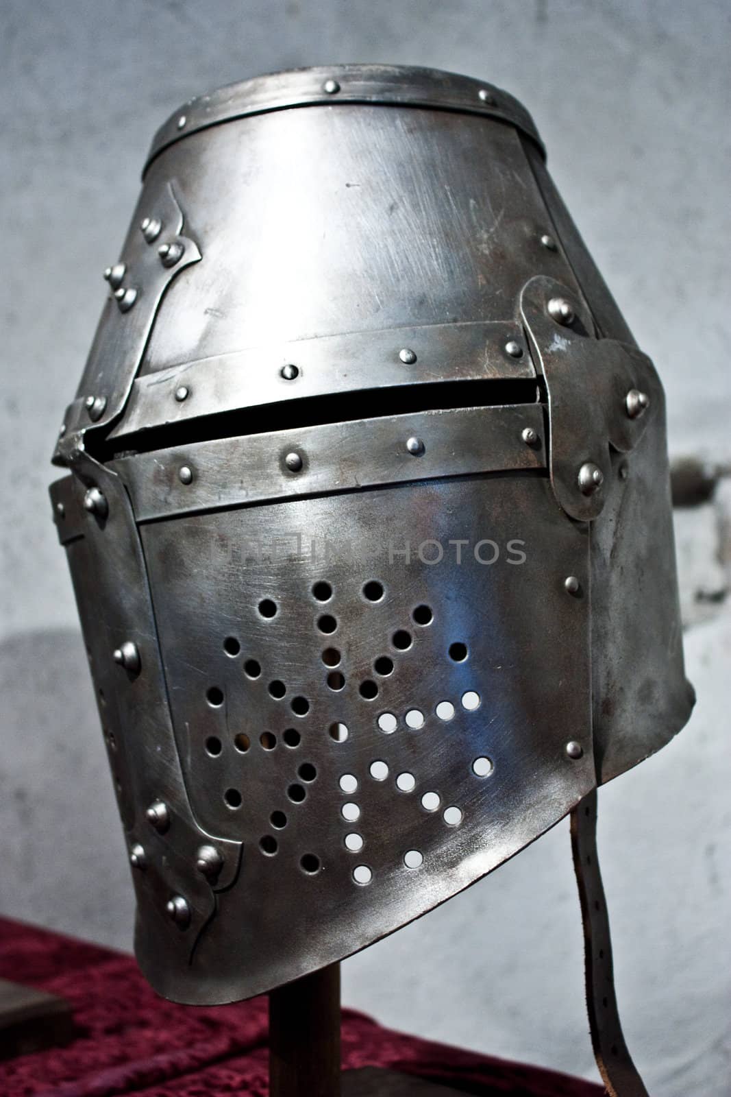 Detail of medieval armour, north Italy, Piemonte,  XIV century