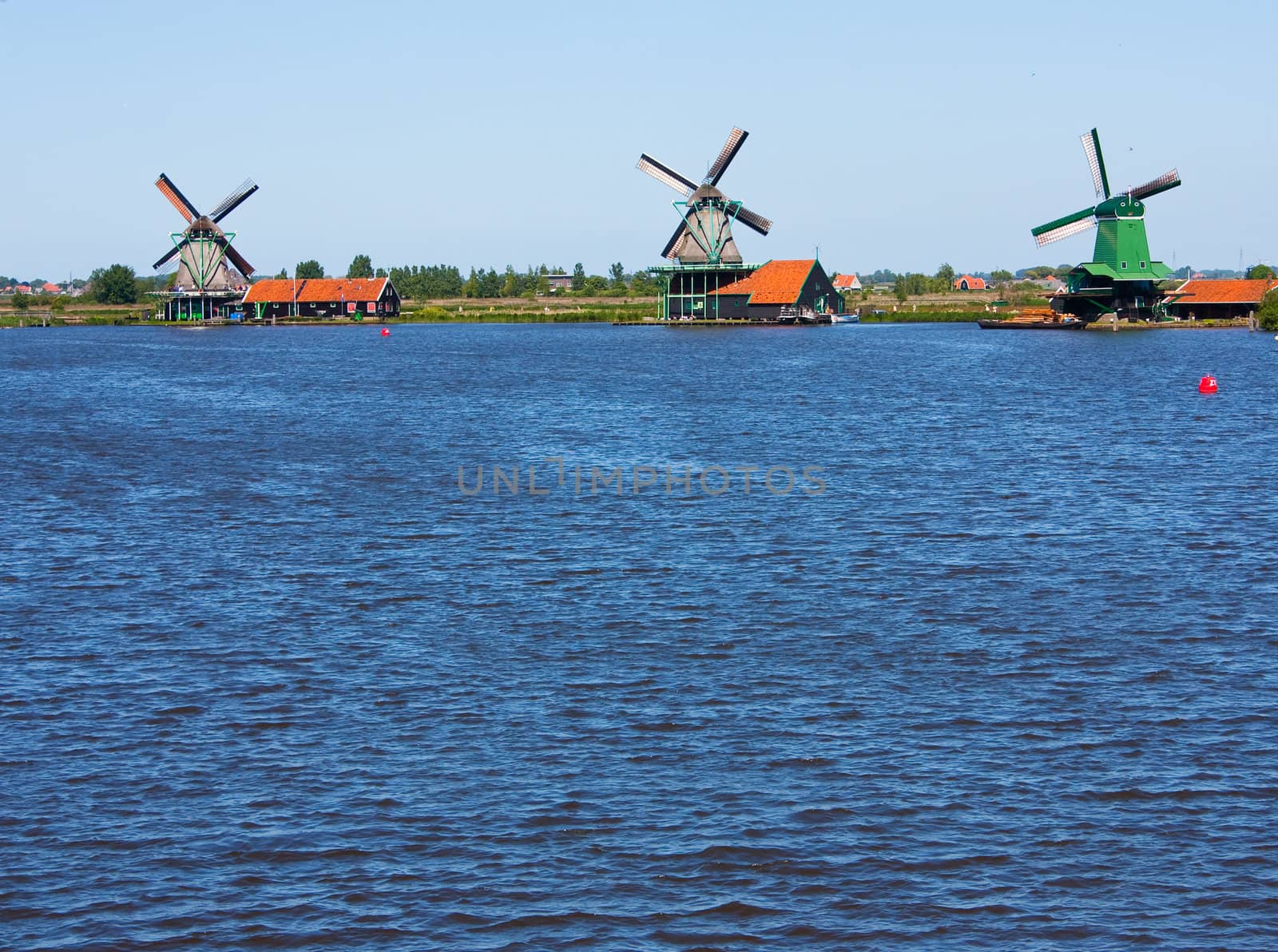 Mills in Holland, traditional and direct landmark of the country