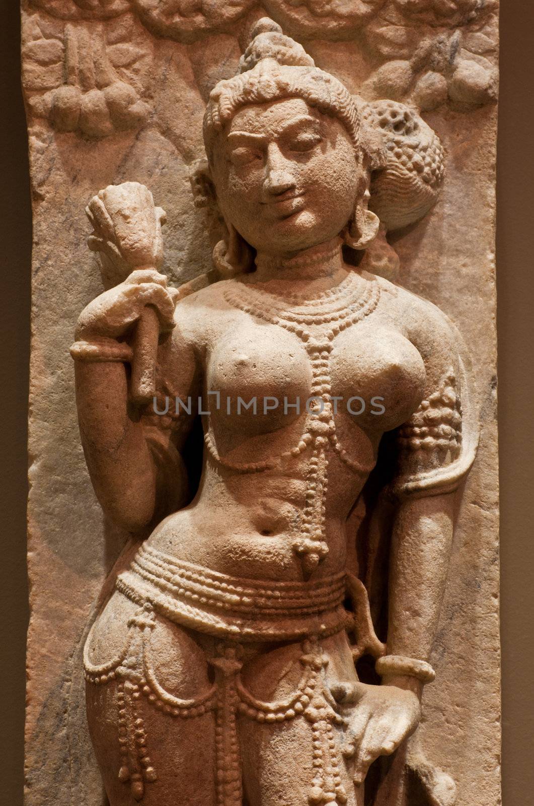 Statue of holy dancer, south east of Asia
