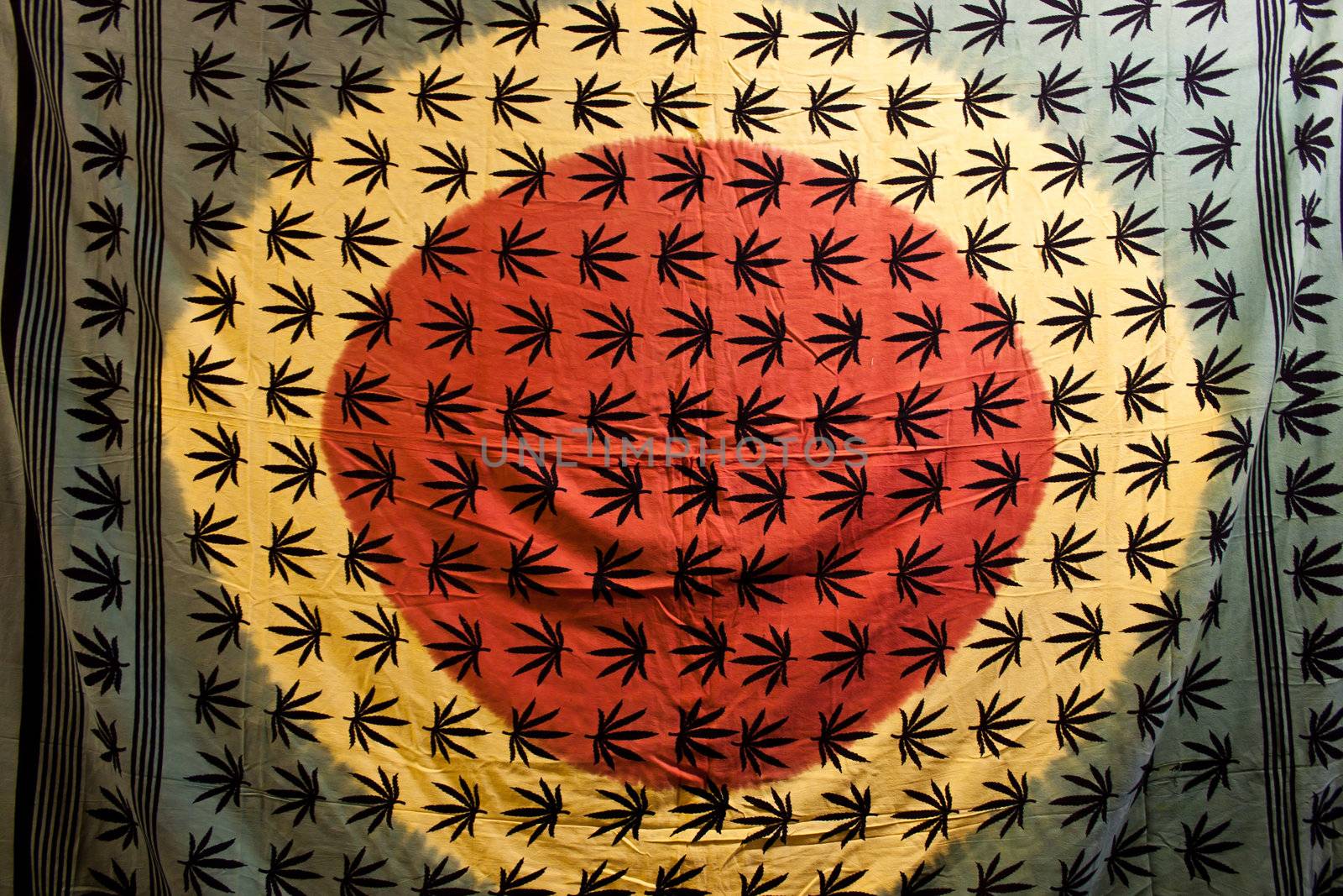 Sheet with Marijuana stamps, good for backgrounds