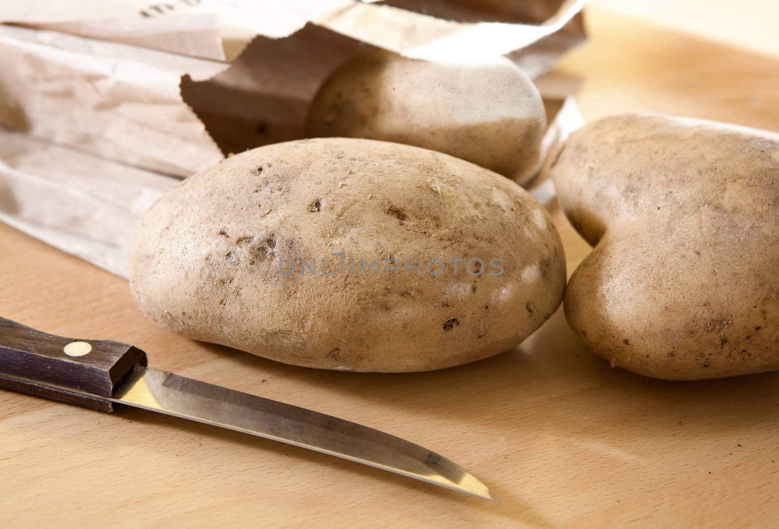potato in parcel by elenarostunova