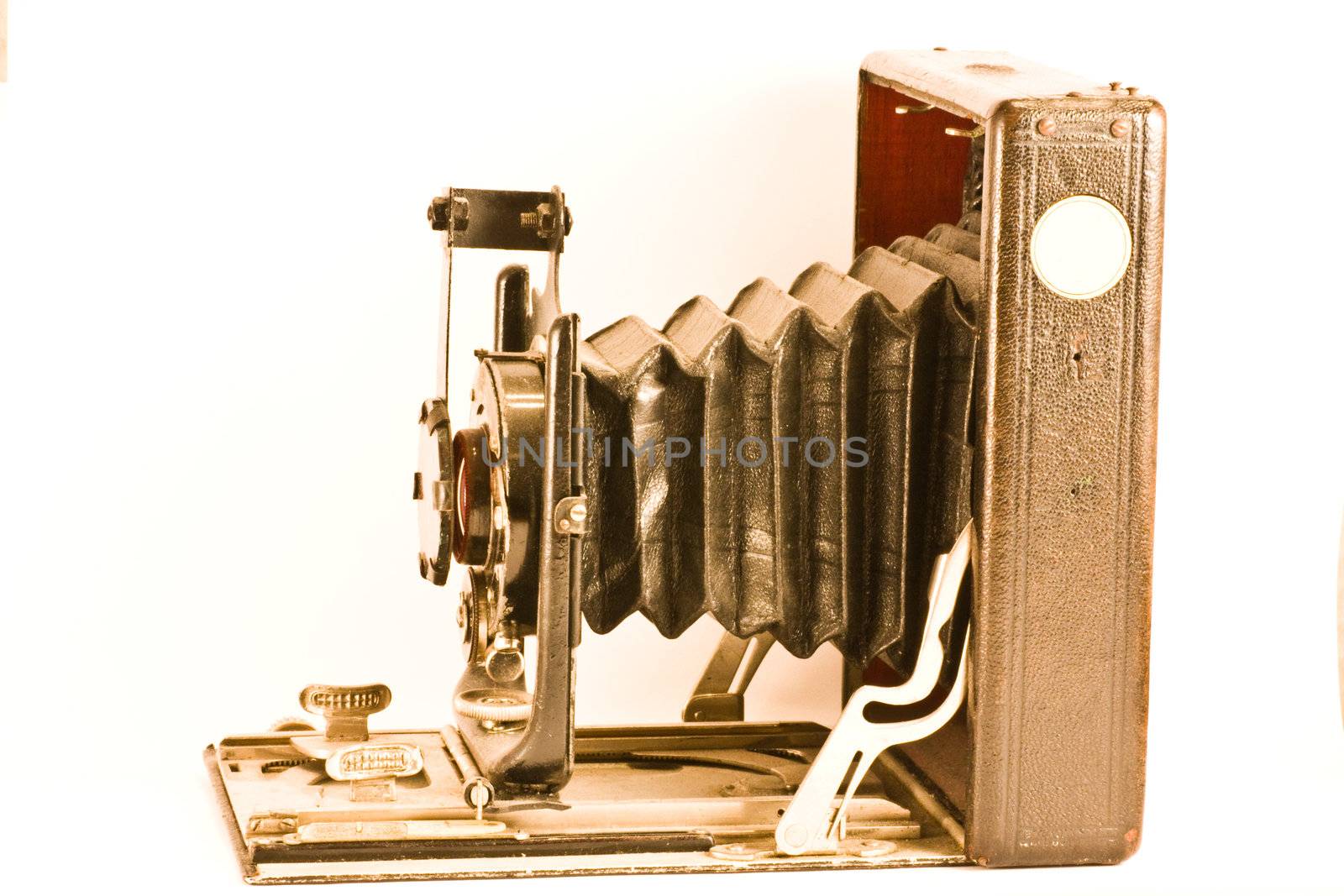 Antique camera, aged 1900, from Germany, currently in an Italian collection
