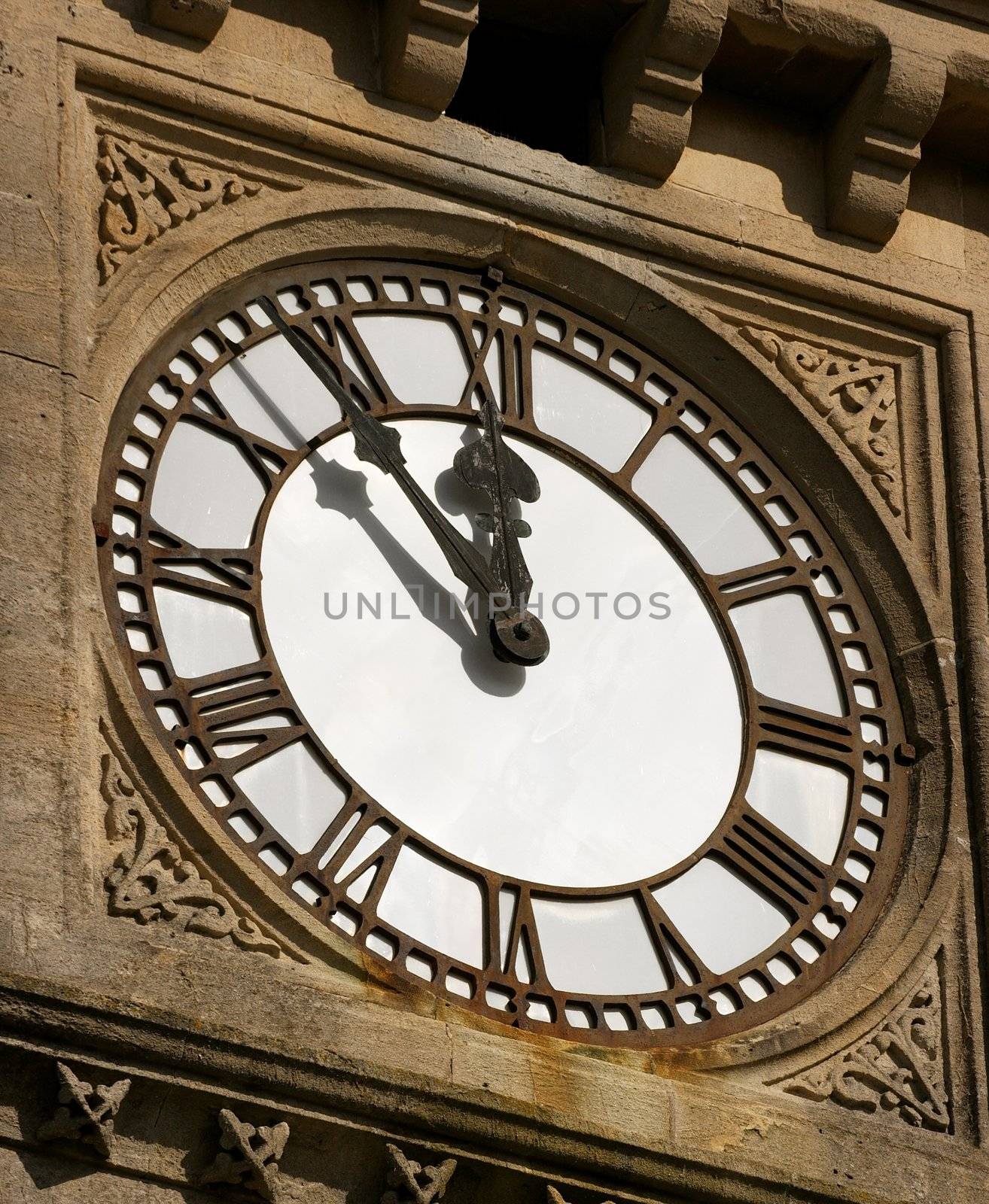 Old mechanical clock