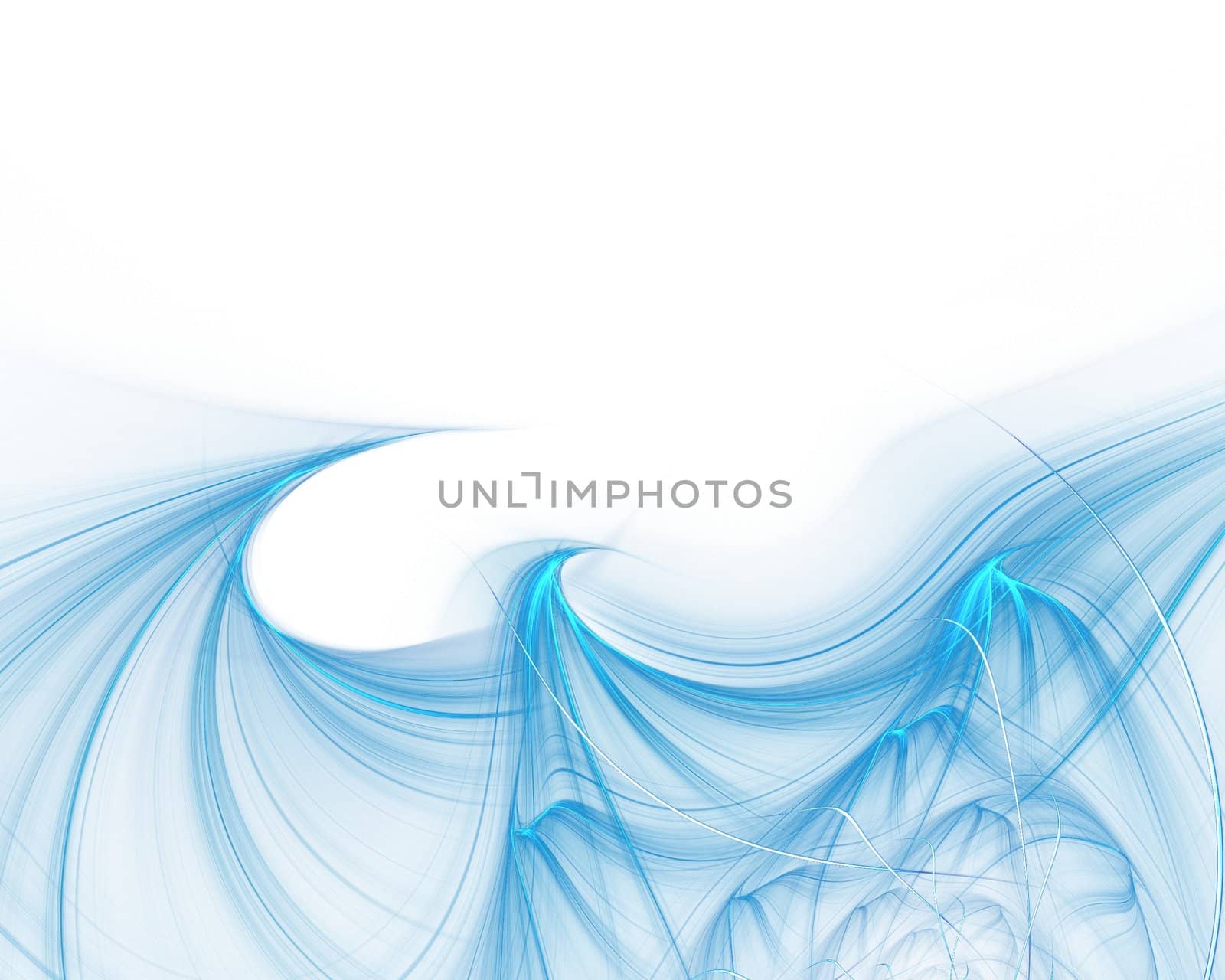 Blue waves background by liseykina