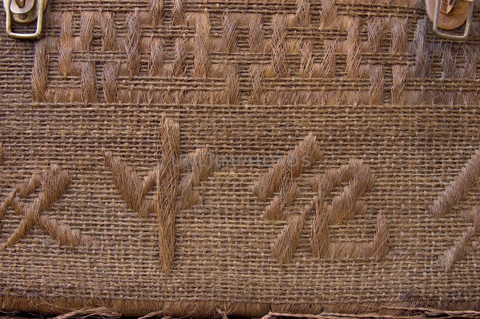 Chinese writing on Antique Suitcase
