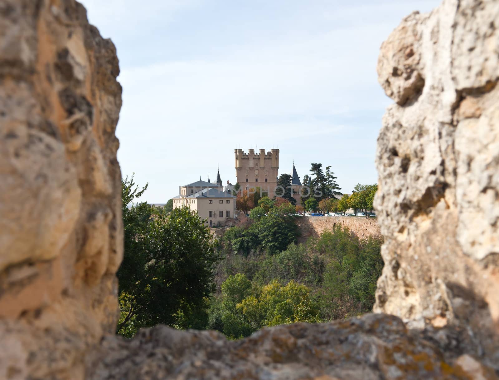Alcazar fortress of the Segovia city by gary718