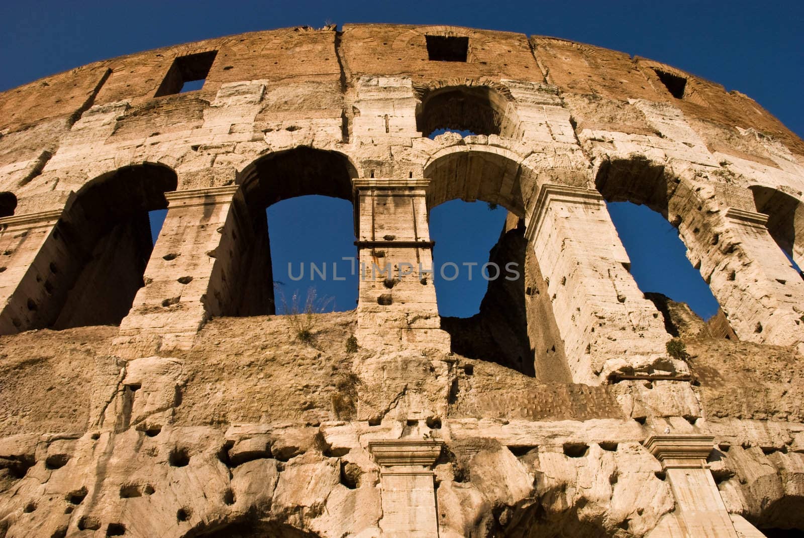 The Colosseum Amphitheater in Rome by 300pixel