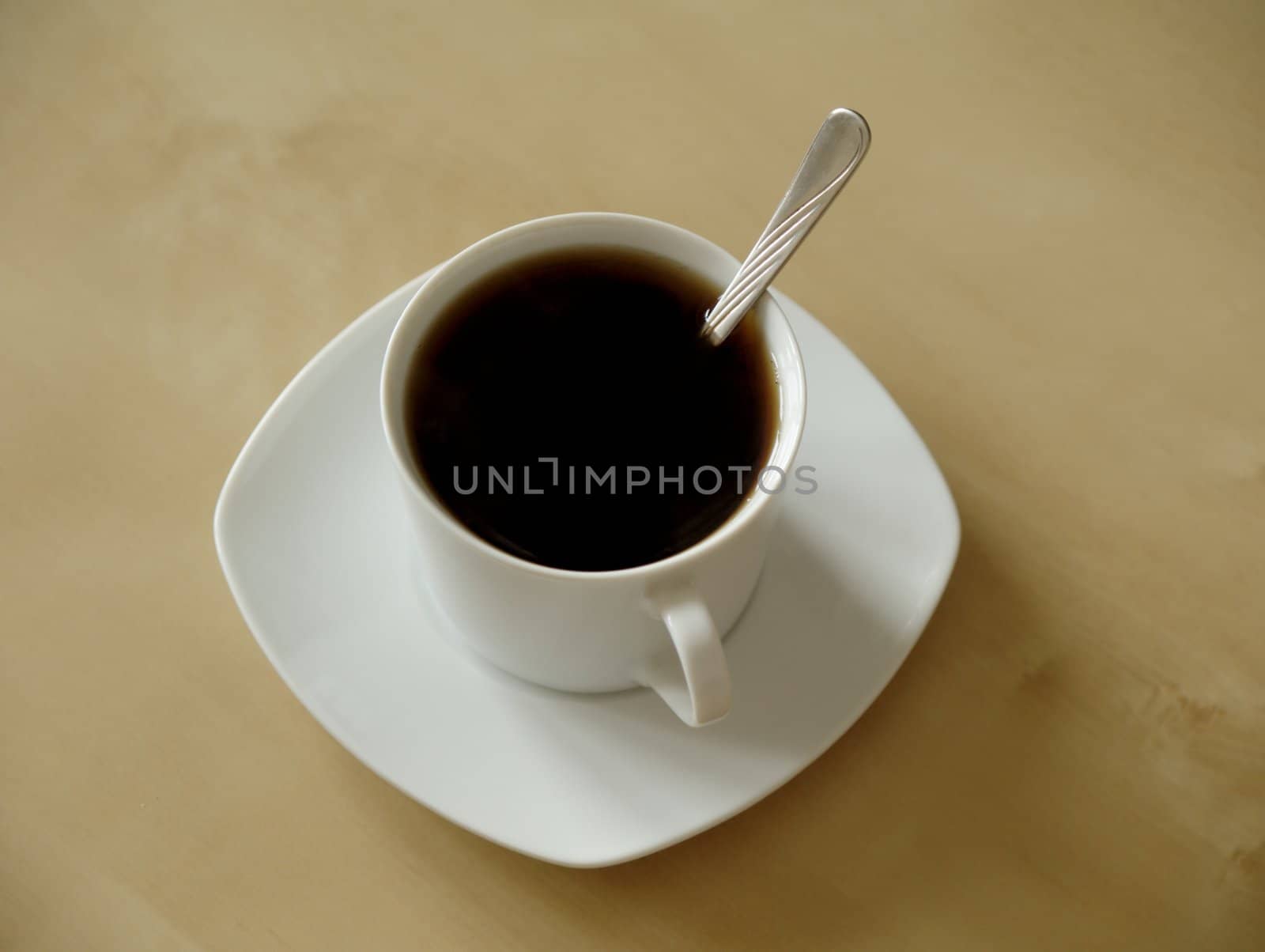 coffee cup with instant coffee