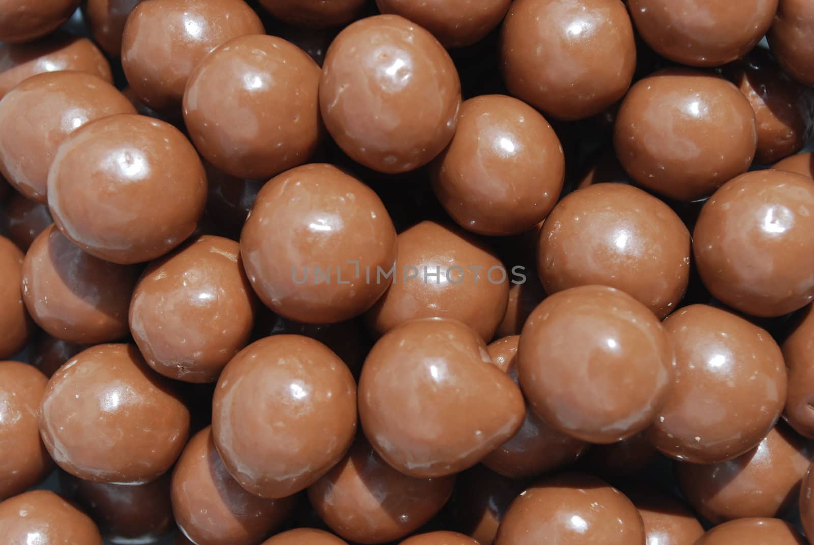 delicious chocolate balls for desert