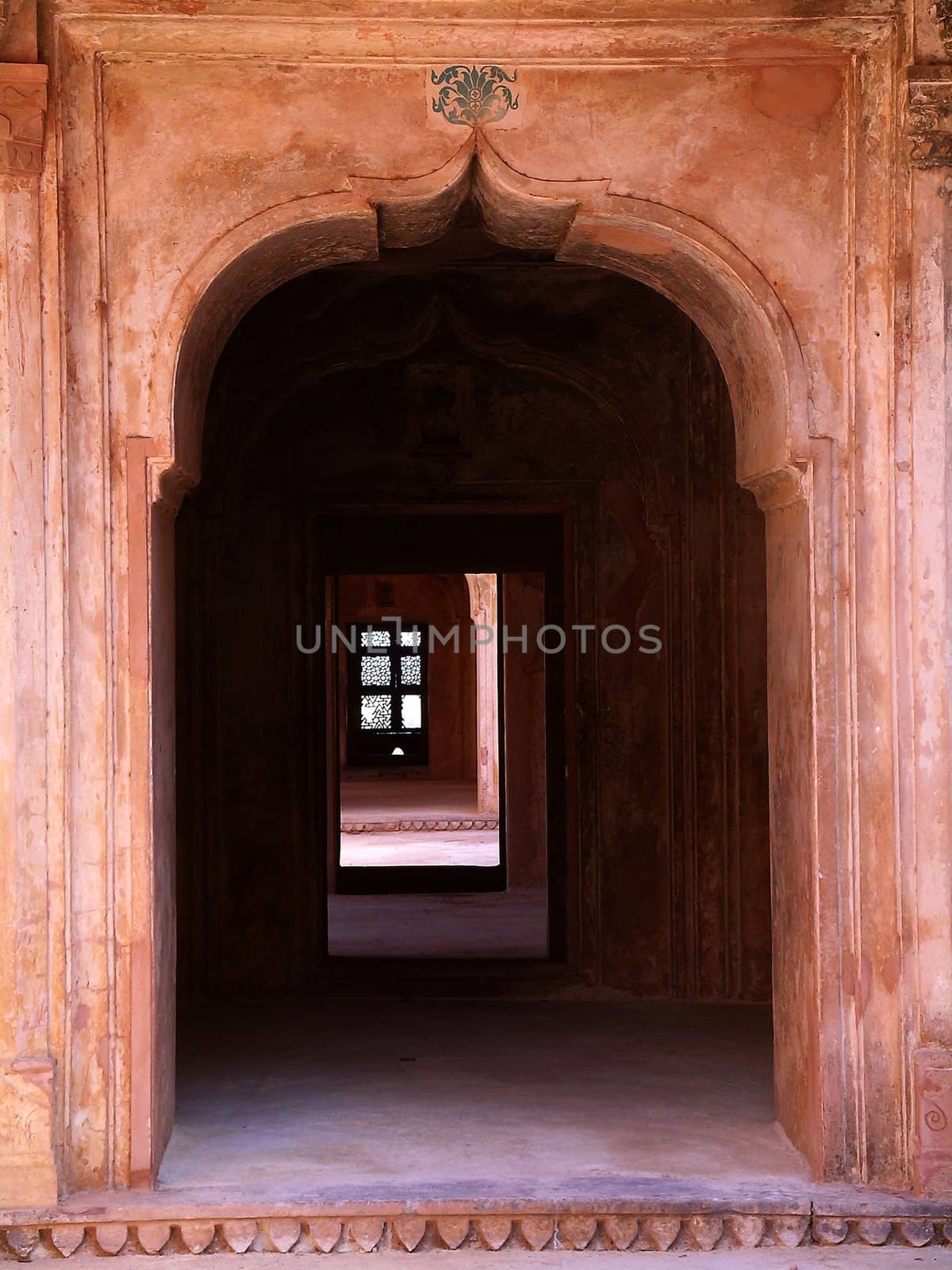 stone corridor