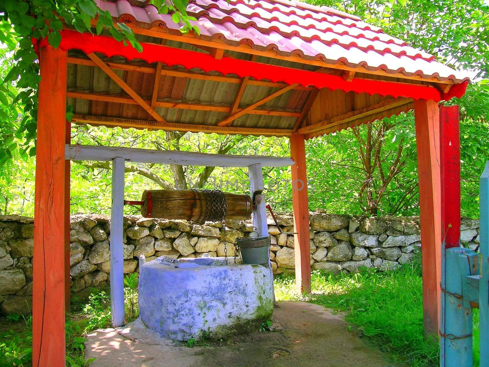 old, country well