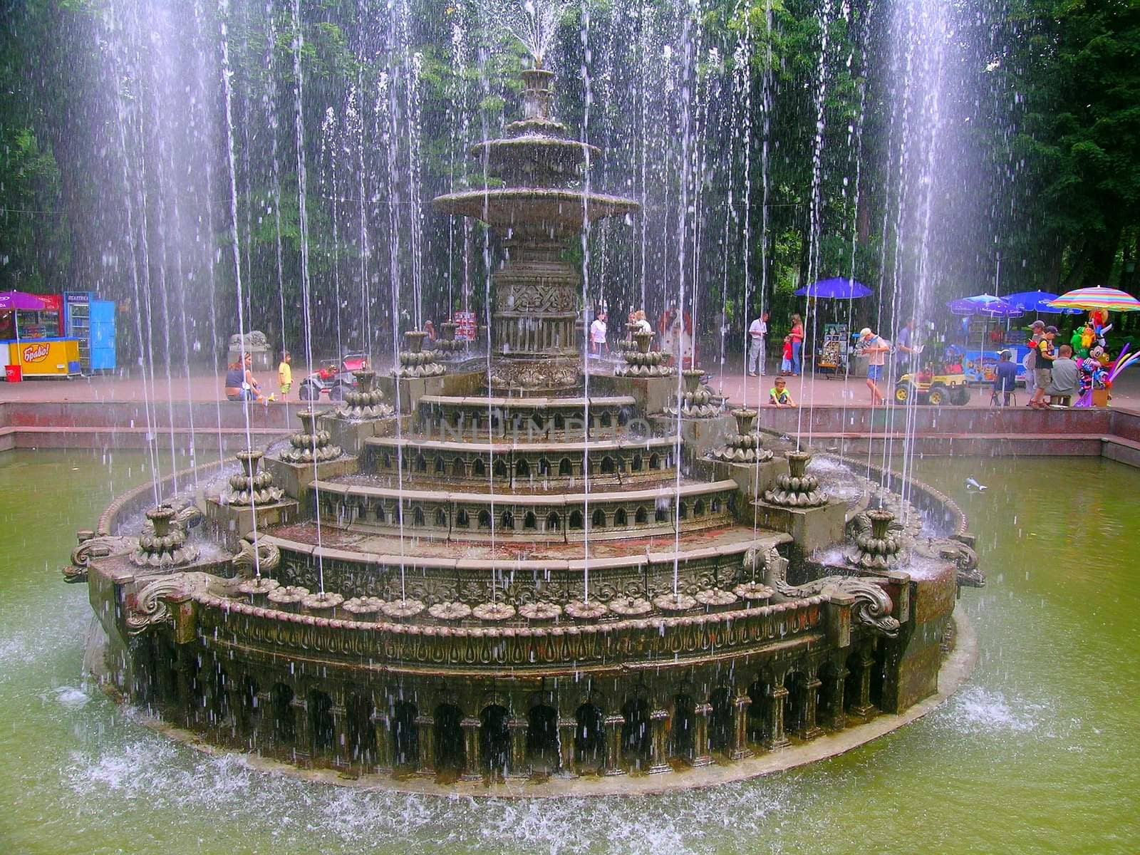 decorative fountain
