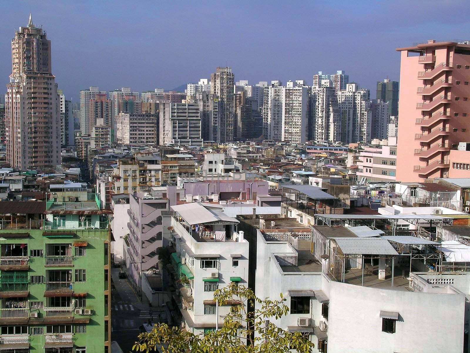 View of the Macau city