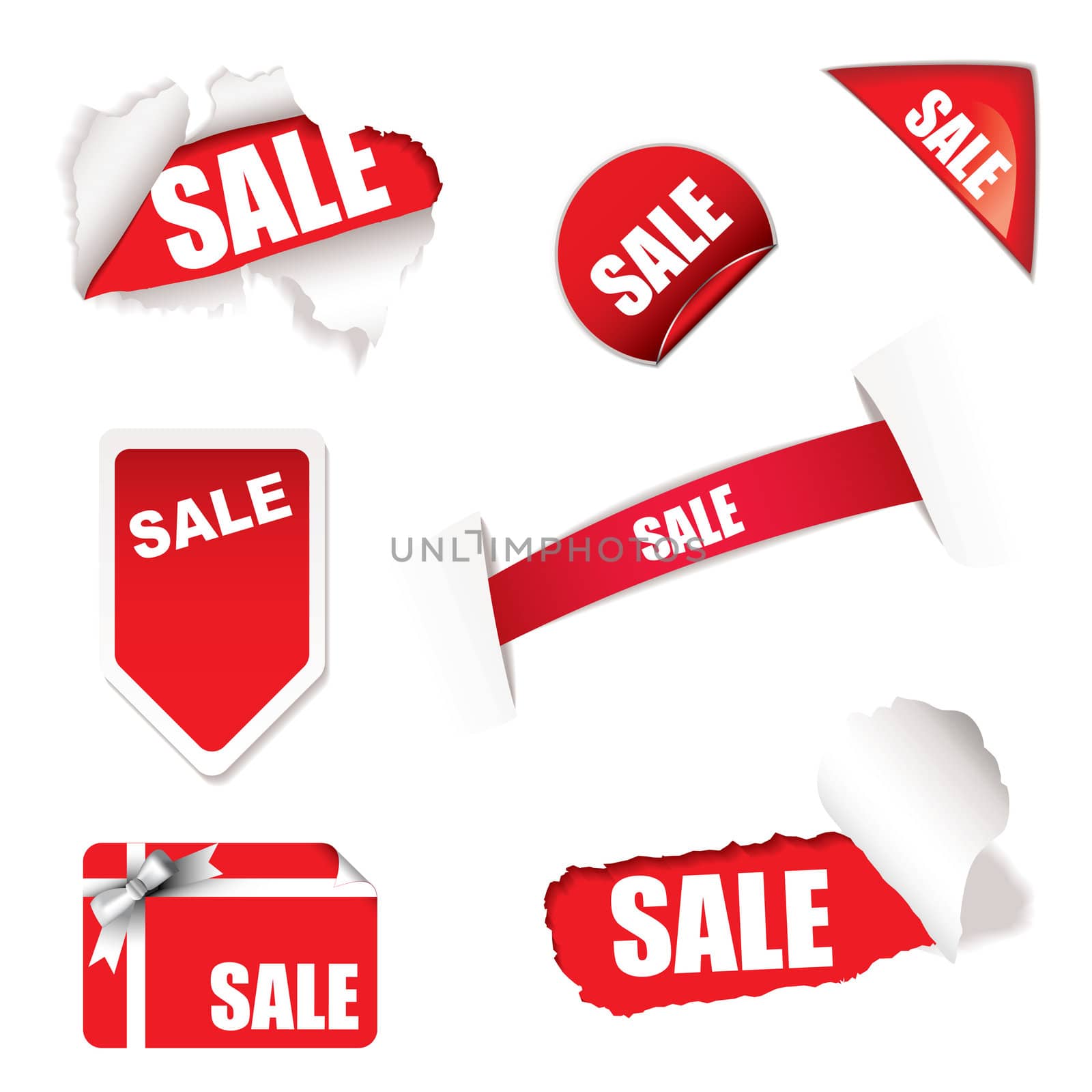 Shop sale elements by nicemonkey