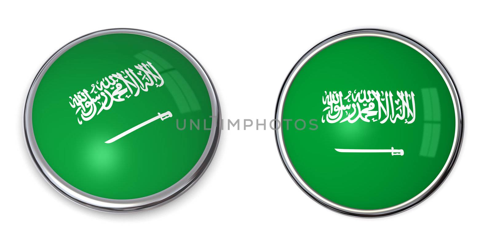 Banner Button Saudi Arabia by PixBox