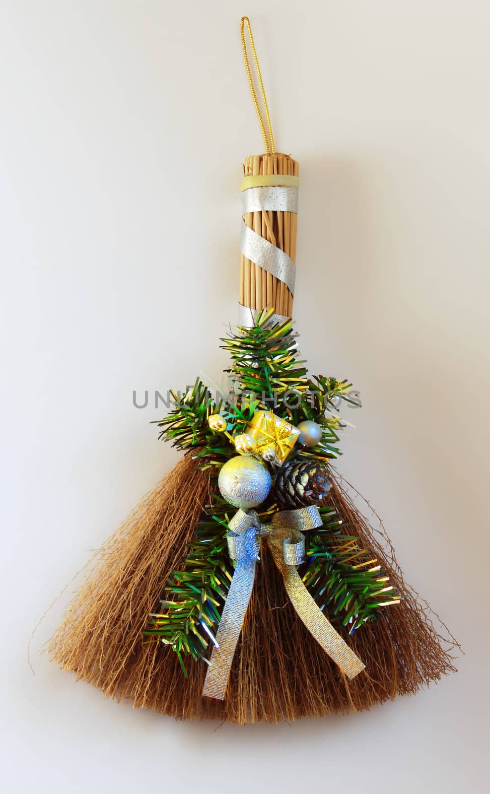 Christmas broom